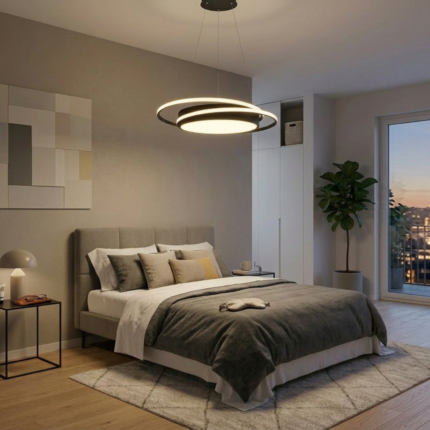 Birmingham Modern Salto Sarkıt Led Avize