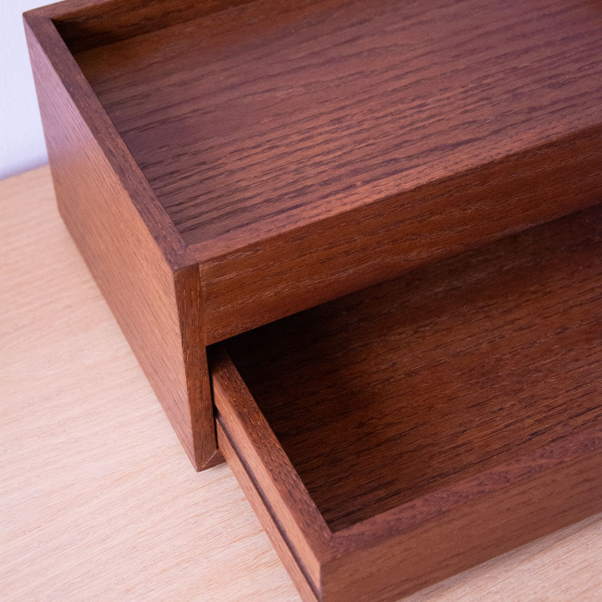 Paramaribo Meşe Organizer Takı Kutusu