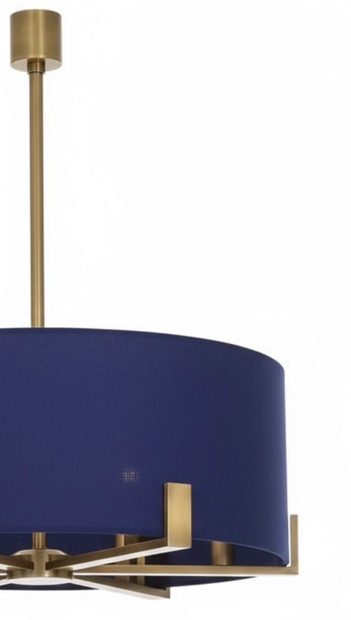 Modern Lacivert Sarkıt Avize