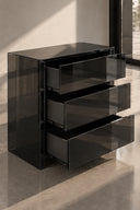 Modern Minimalist Şifonyer Konsol-Şifonyer-Yapı Cam-bronz-NowShopFun