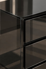 Modern Minimalist Şifonyer Konsol-Şifonyer-Yapı Cam-bronz-NowShopFun