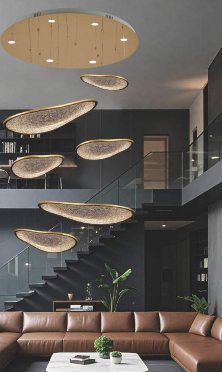 Modern Tasarım Akrilikli Led Sarkıt-Sarkıt Aydınlatma-Life Aydınlatma-NowShopFun