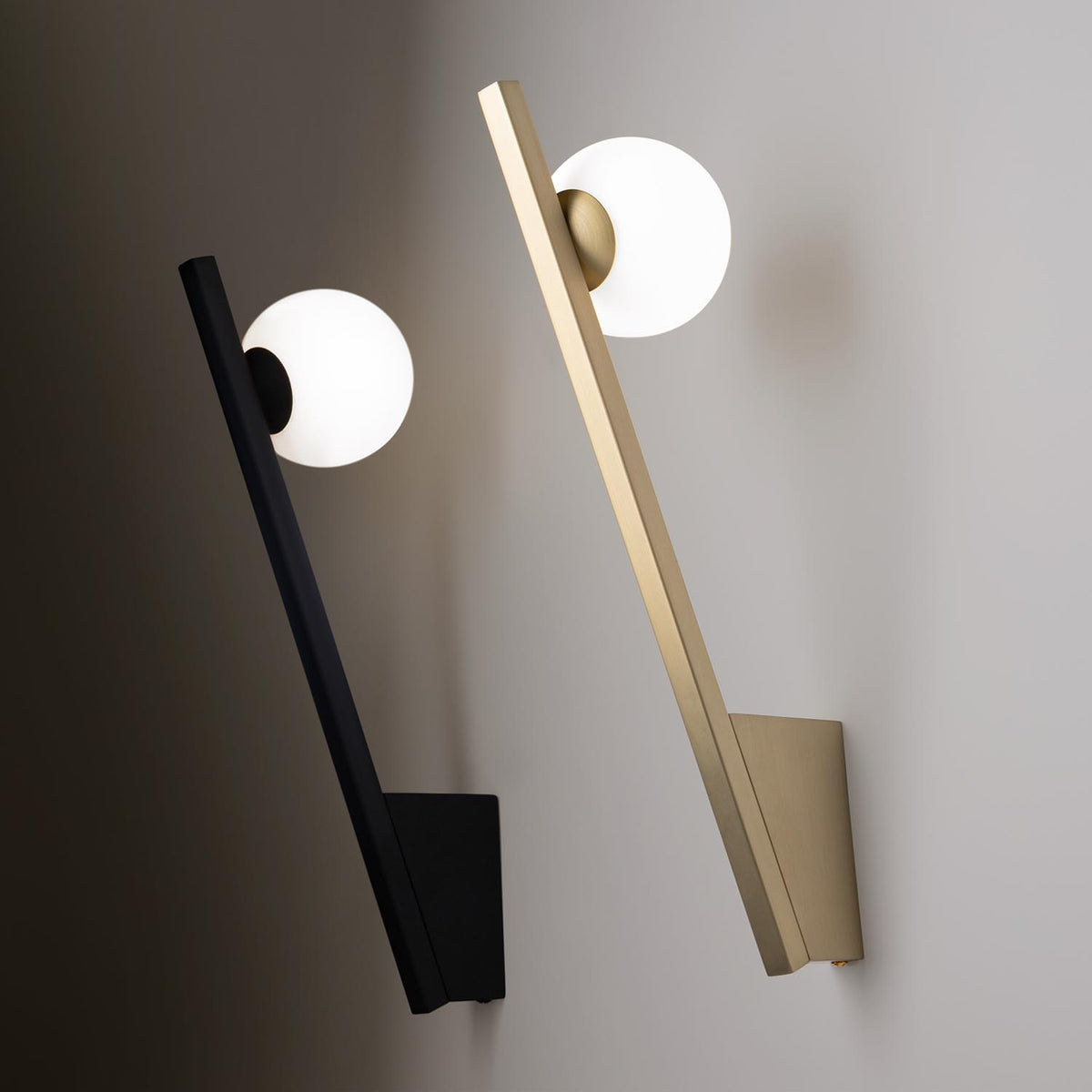 Modern Tasarım Opal Camlı Aplik