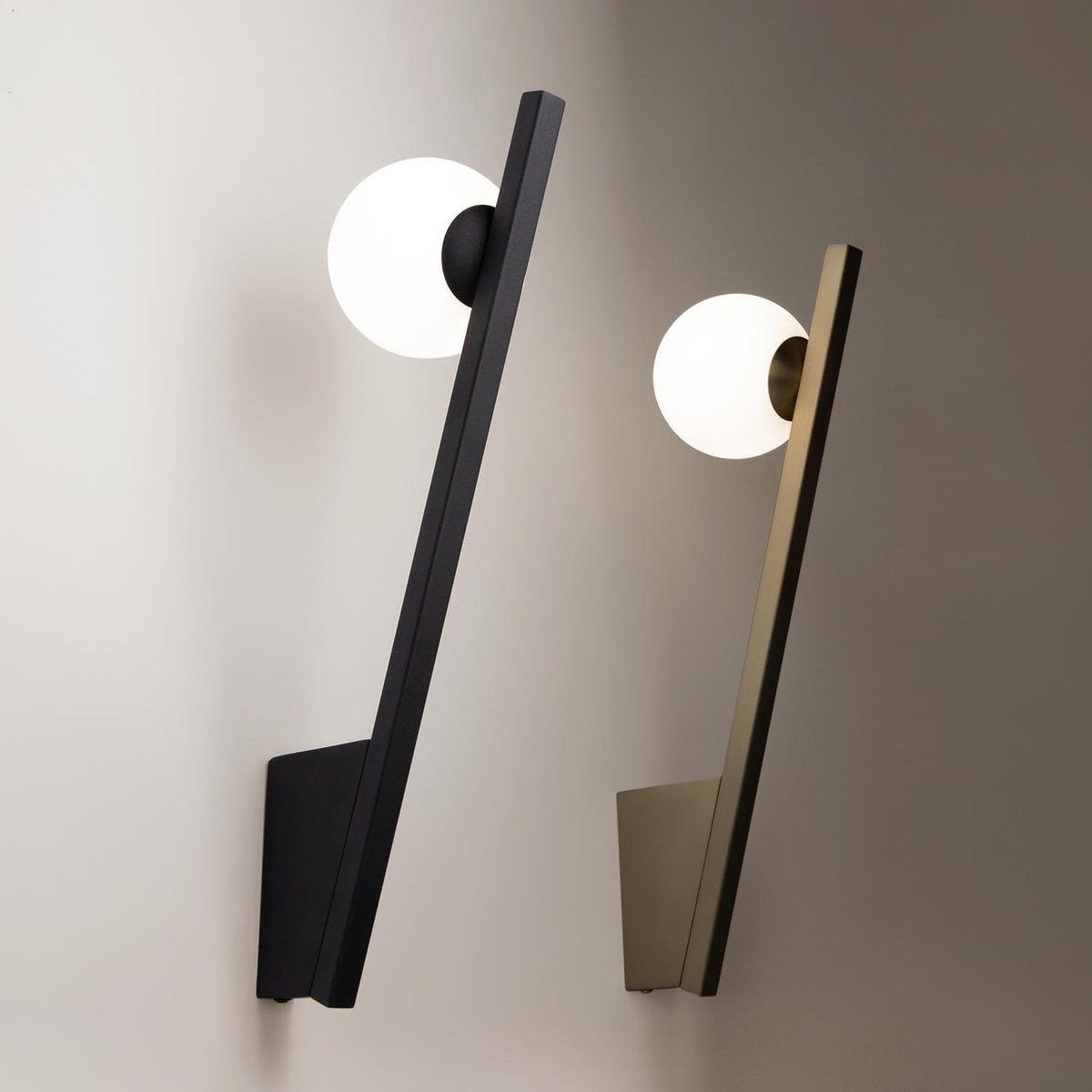 Modern Tasarım Opal Camlı Aplik