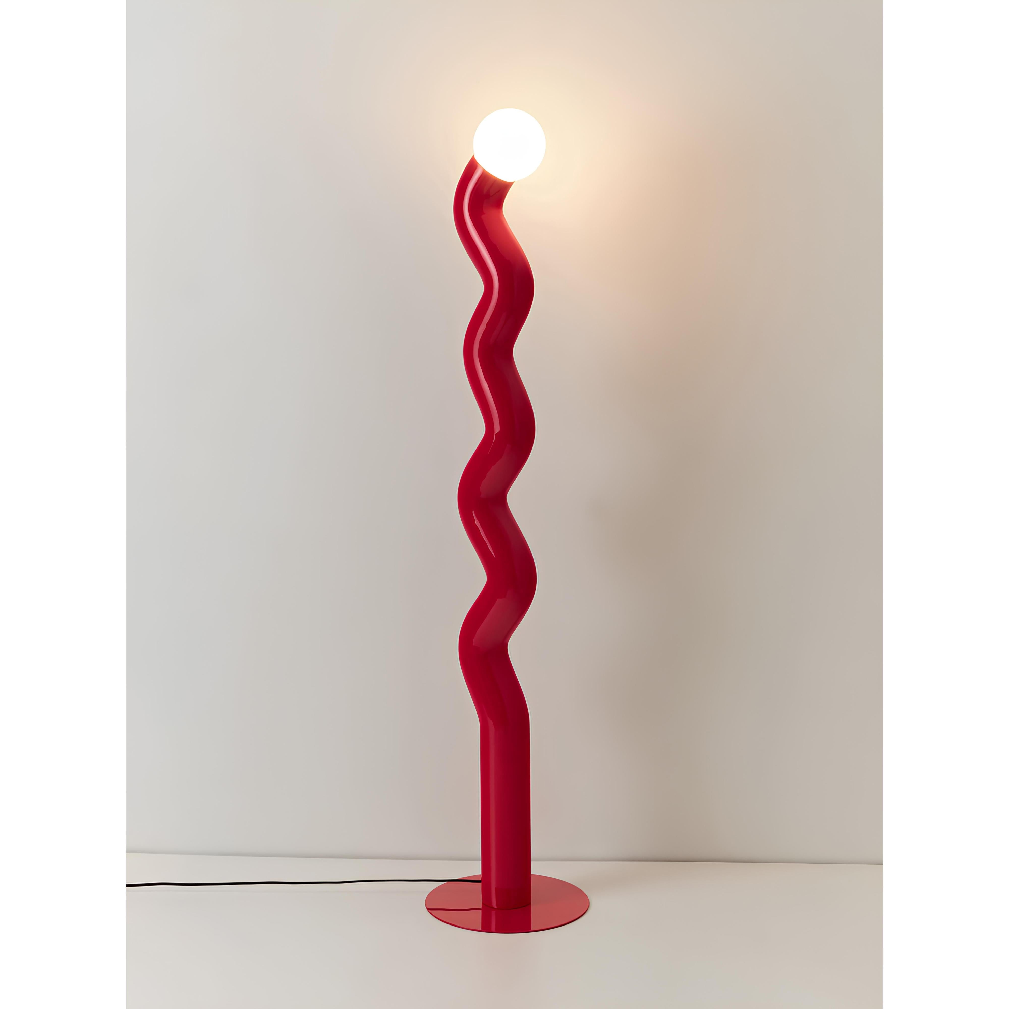 Modern Tasarım Renkli Pipet Lambader