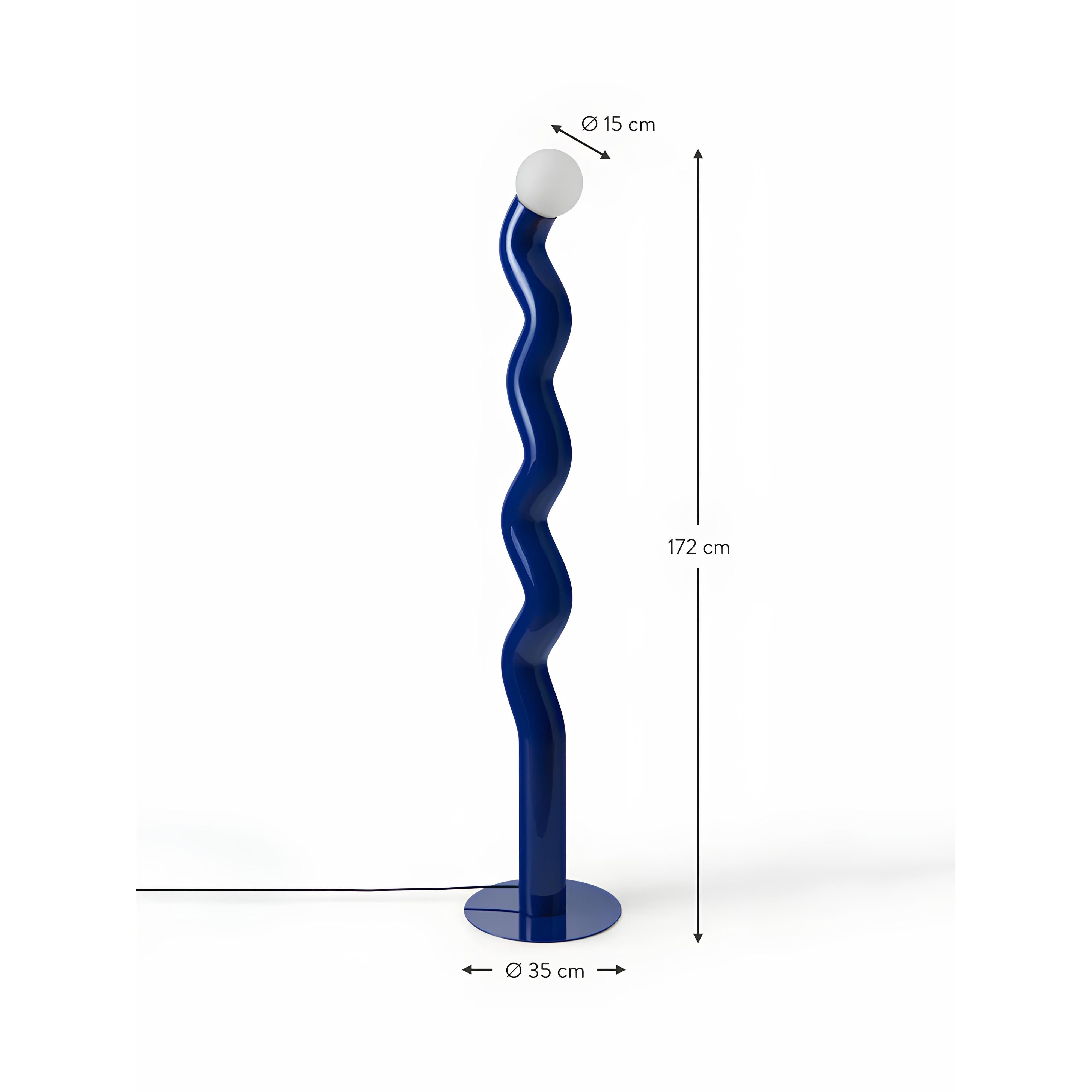 Modern Tasarım Renkli Pipet Lambader