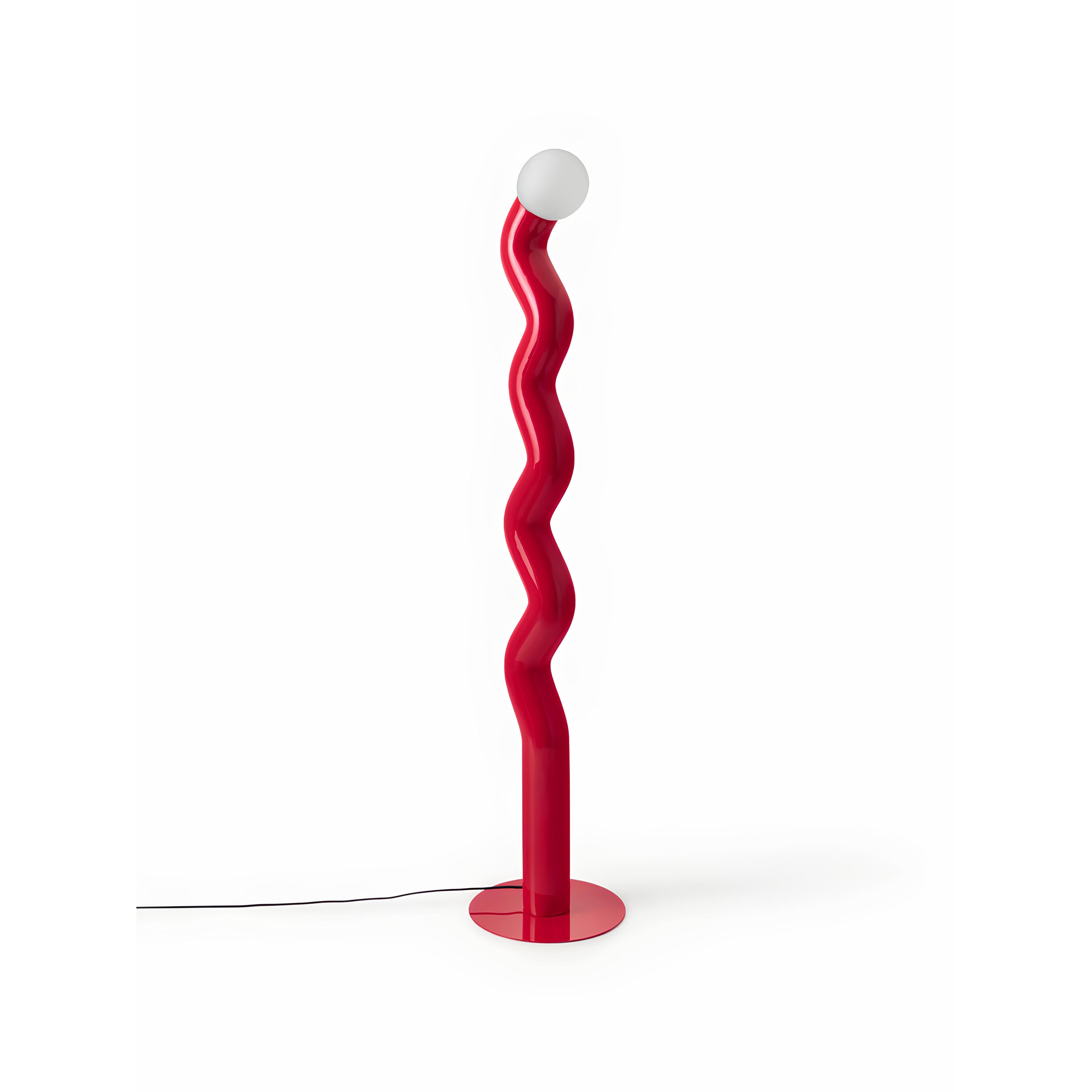 Modern Tasarım Renkli Pipet Lambader