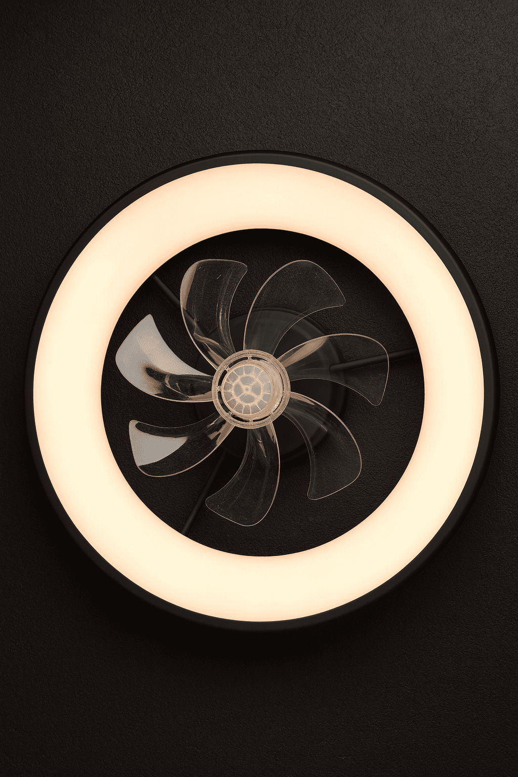 Modern Tavan Fanı Sabit Led Aydınlatma 50 Cm