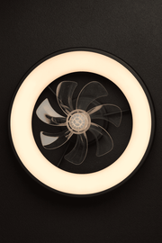 Modern Tavan Fanı Sabit Led Aydınlatma 50 Cm