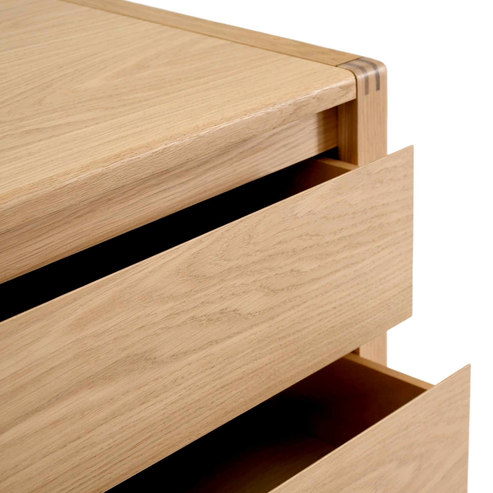 Modesto 4 Çekmeceli Şifonyer | Natürel Meşe