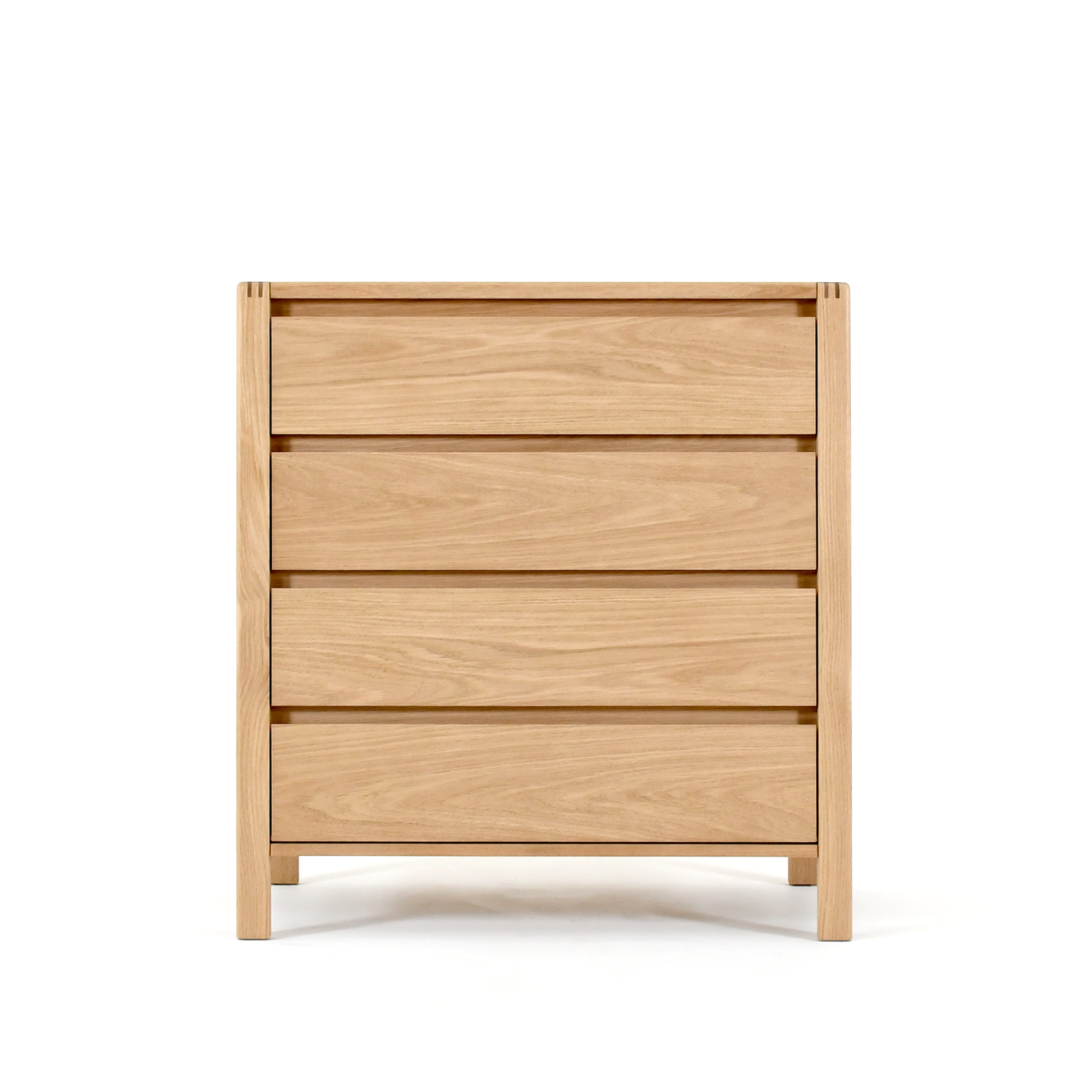 Modesto 4 Çekmeceli Şifonyer | Natürel Meşe