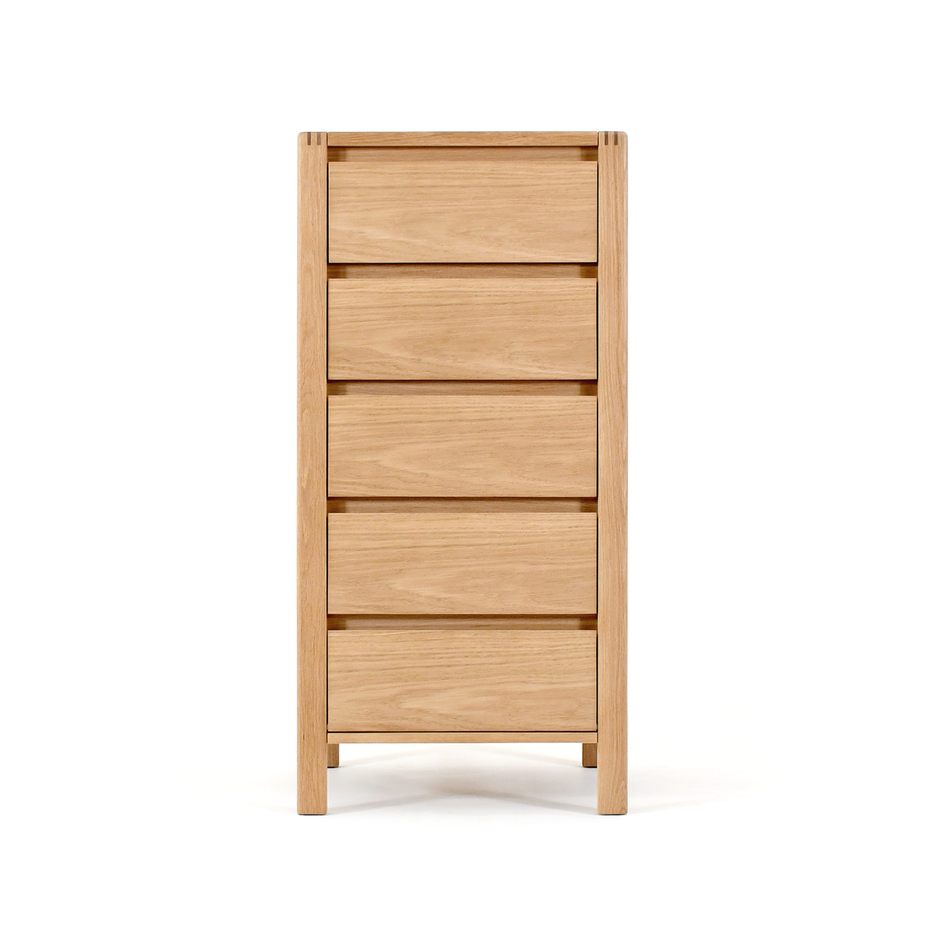 Modesto 5 Çekmeceli Şifonyer | Natürel Meşe