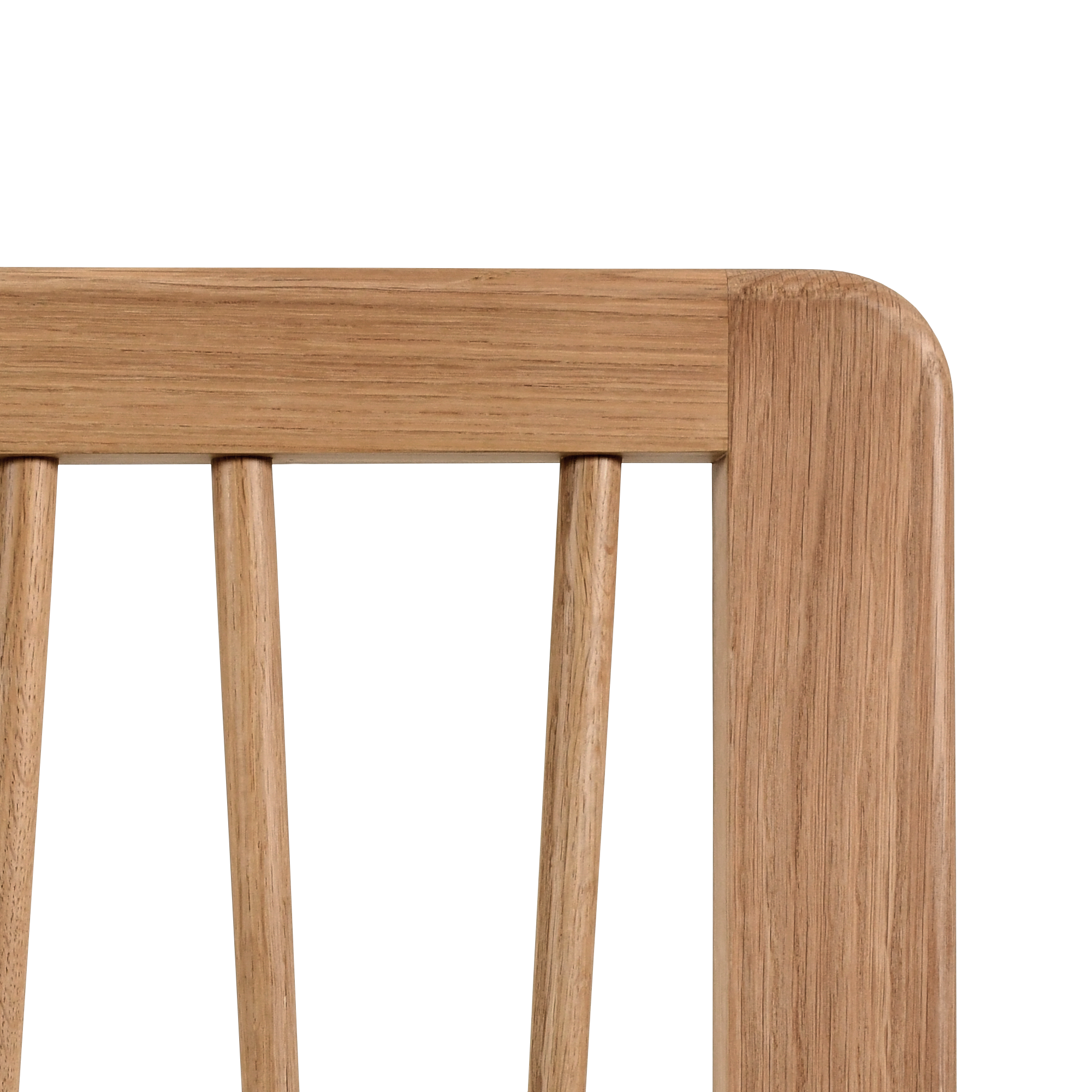 Modesto Parmaklıklı Karyola | Natürel Meşe | 120x200 Cm