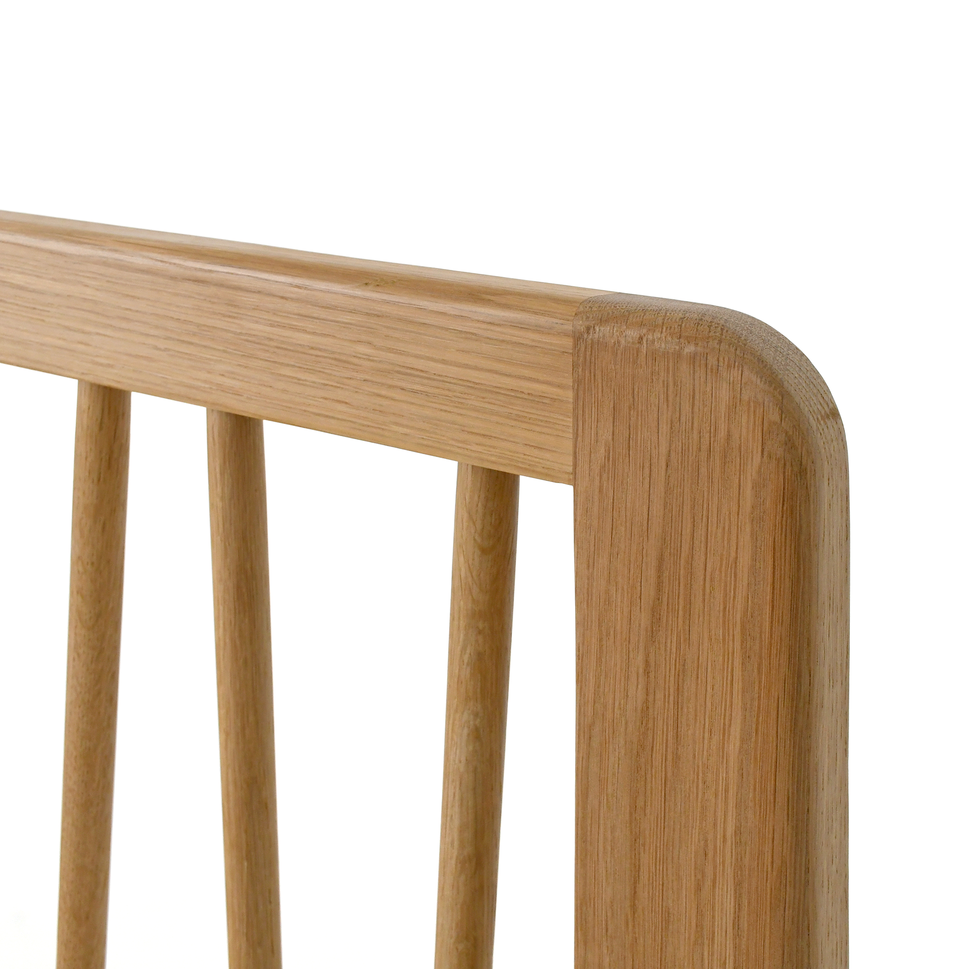 Modesto Parmaklıklı Karyola | Natürel Meşe | 120x200 Cm