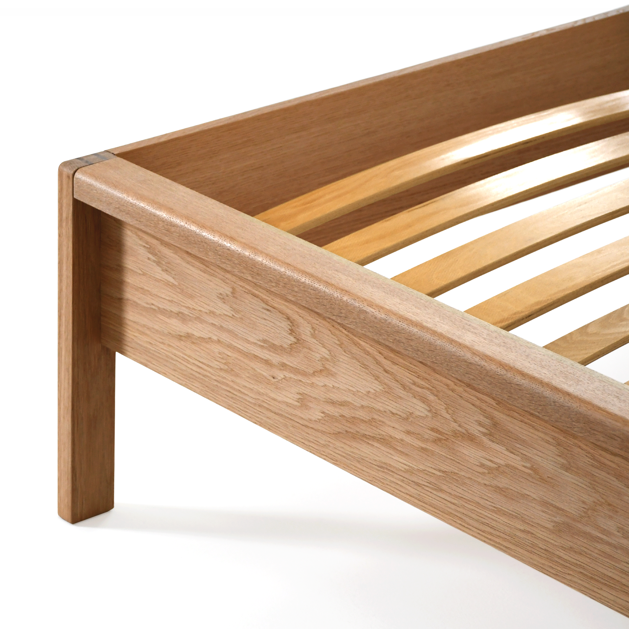 Modesto Parmaklıklı Karyola | Natürel Meşe | 120x200 Cm