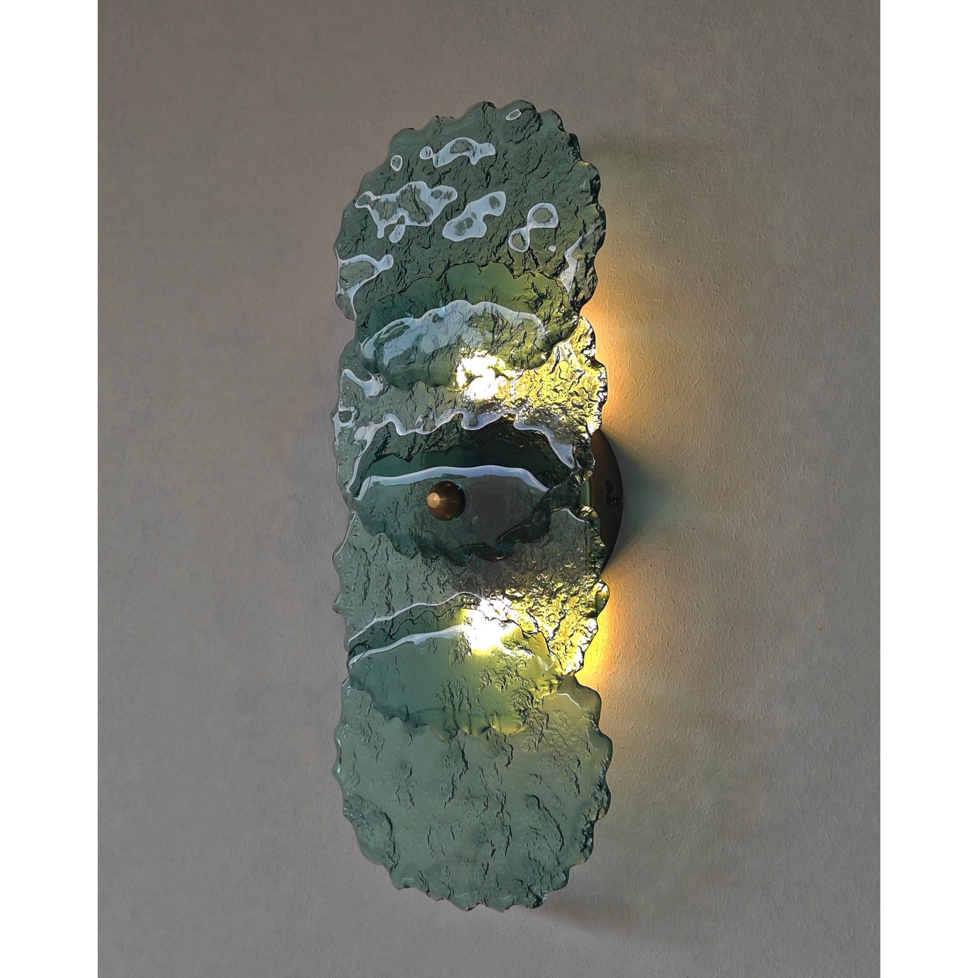 Momento El Yapımı Cam Aplik - Yeşil-Aplik-Fractaline-NowShopFun