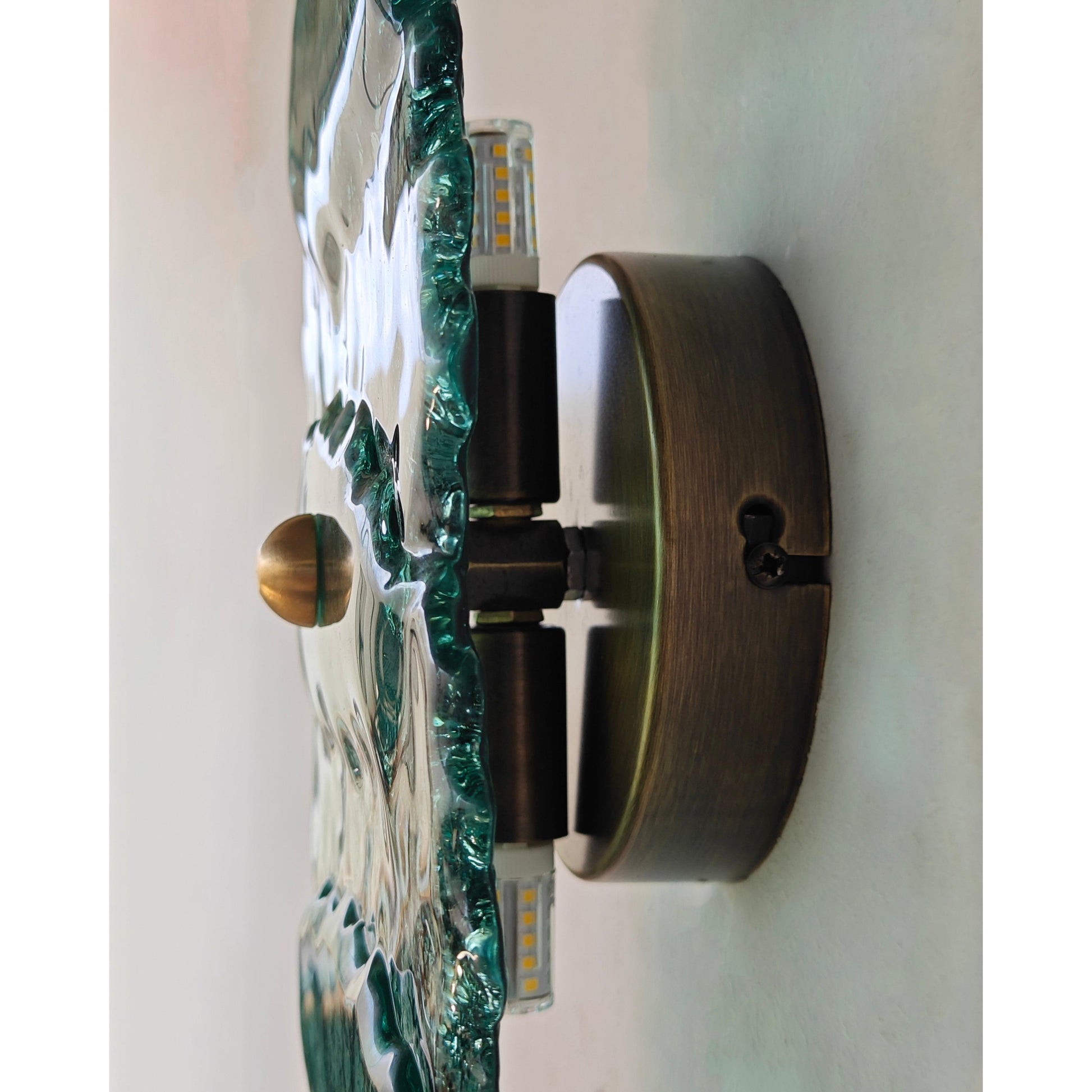 Momento El Yapımı Cam Aplik - Yeşil-Aplik-Fractaline-NowShopFun