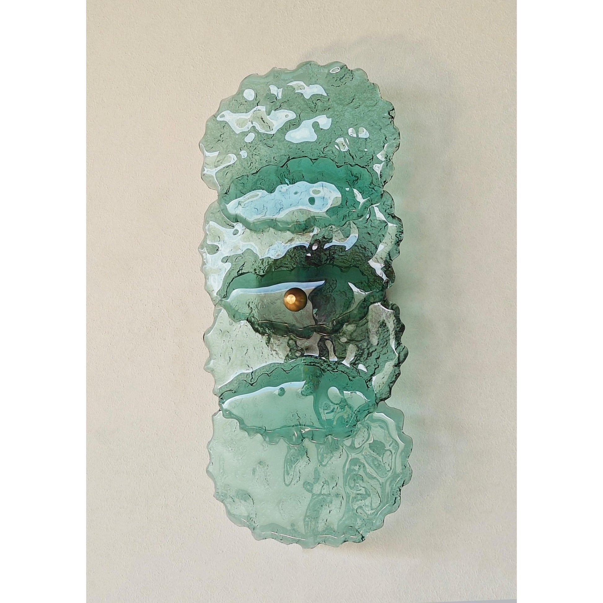 Momento El Yapımı Cam Aplik - Yeşil-Aplik-Fractaline-NowShopFun