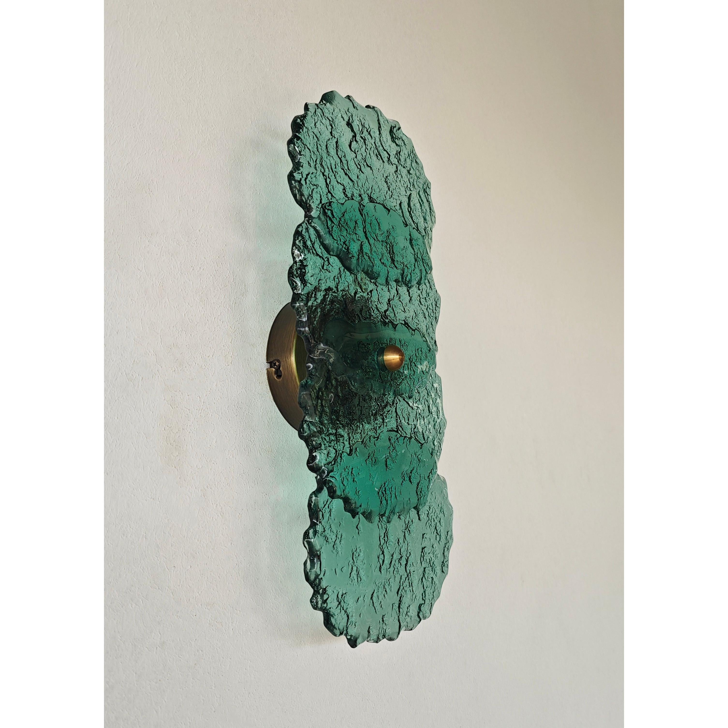 Momento El Yapımı Cam Aplik - Yeşil-Aplik-Fractaline-NowShopFun