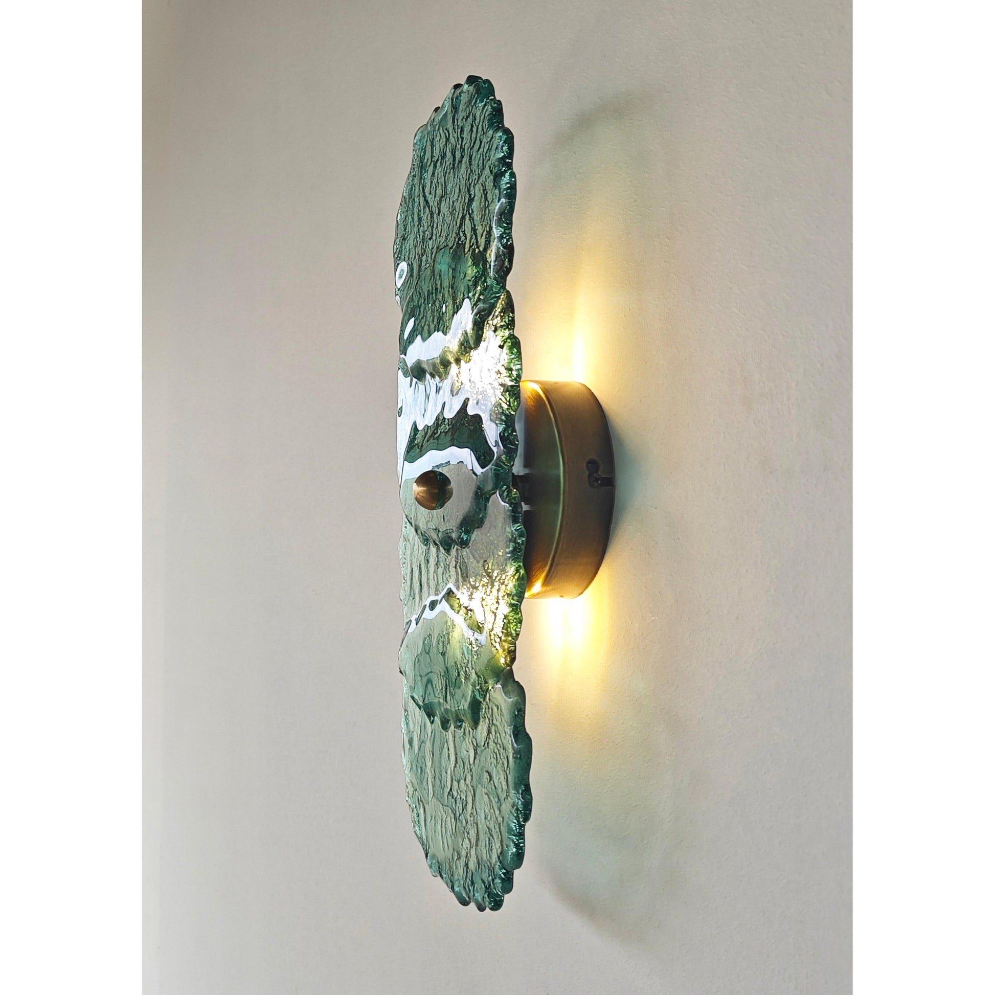 Momento El Yapımı Cam Aplik - Yeşil-Aplik-Fractaline-NowShopFun