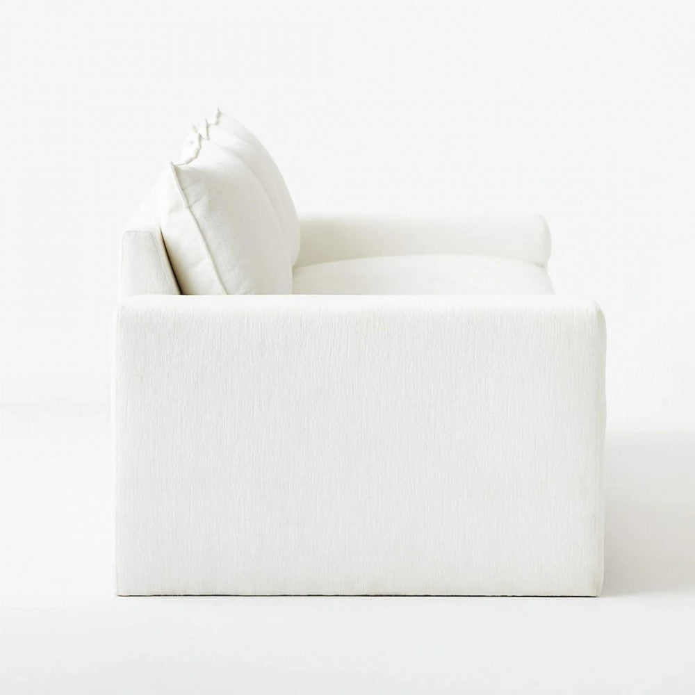 MONA 3 Kişilik Beyaz Kanepe-Koltuk-Atelio Home-NowShopFun