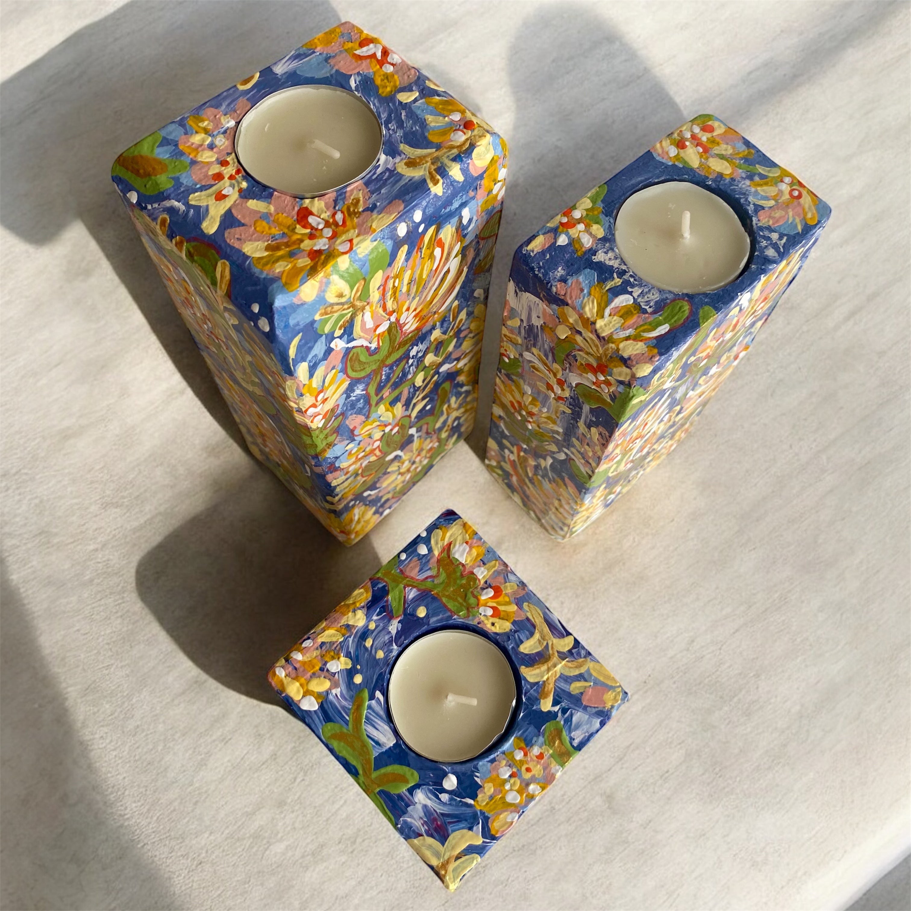 Monet Üçlü Tealight Seti