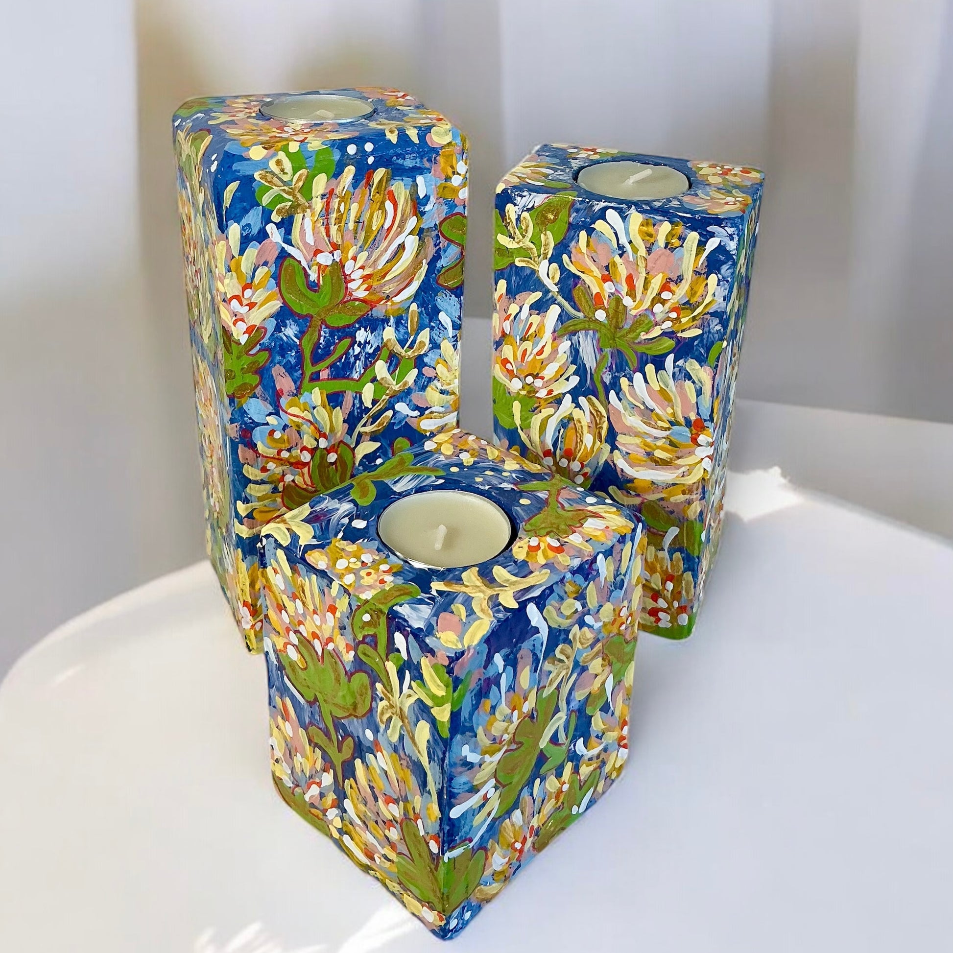 Monet Üçlü Tealight Seti