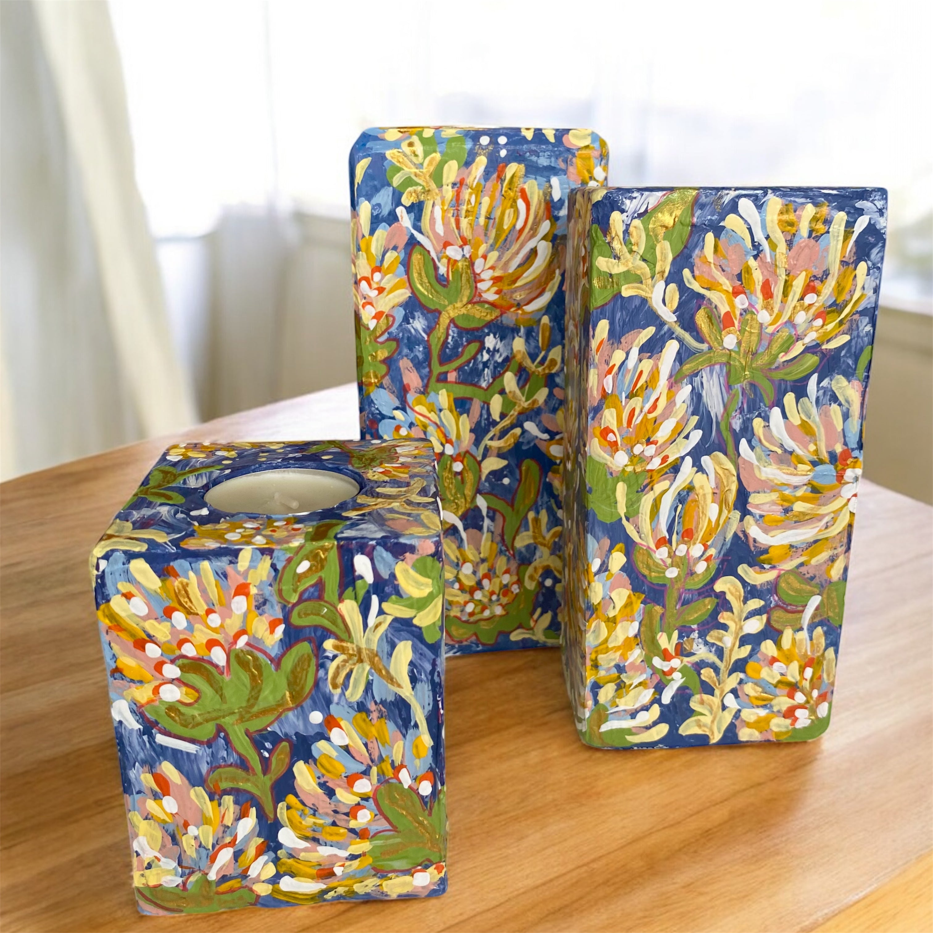 Monet Üçlü Tealight Seti