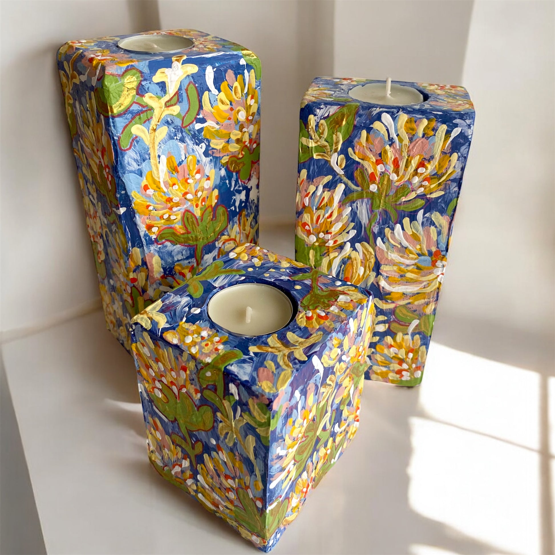 Monet Üçlü Tealight Seti