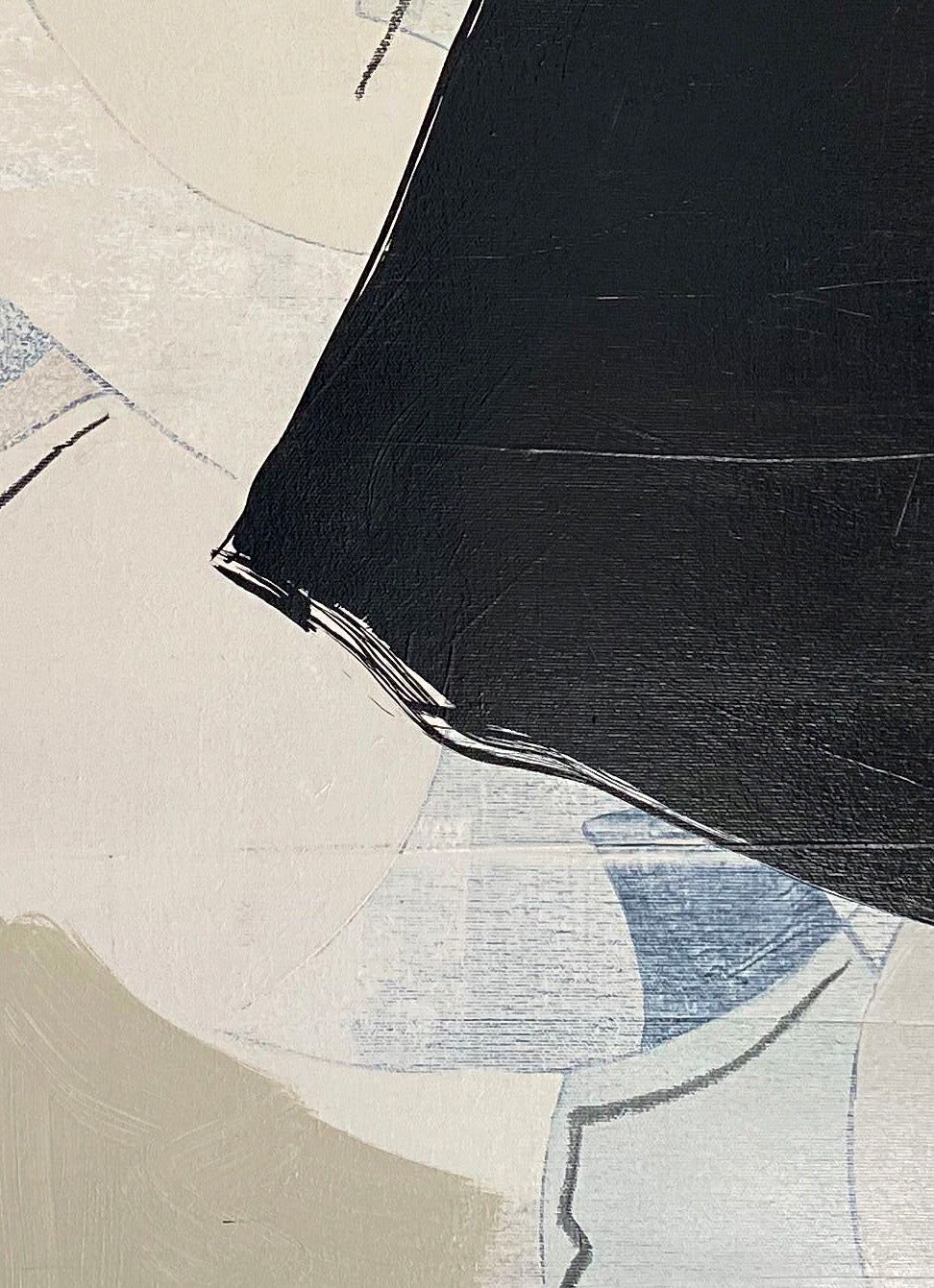 Mono Blocks Kanvas Üzeri Akrilik El Yapımı 2'li Tablo Seti