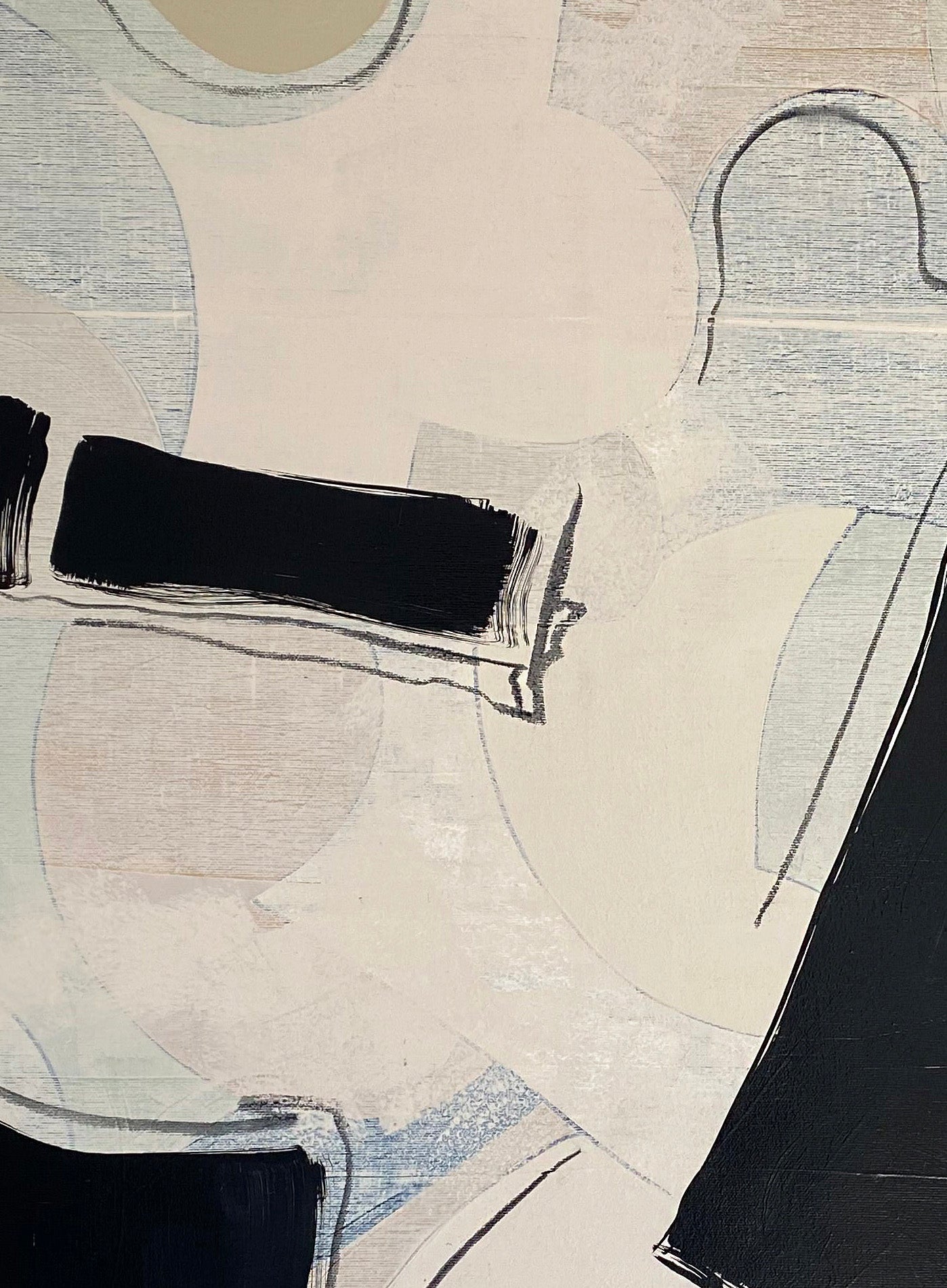 Mono Blocks Kanvas Üzeri Akrilik El Yapımı 2'li Tablo Seti