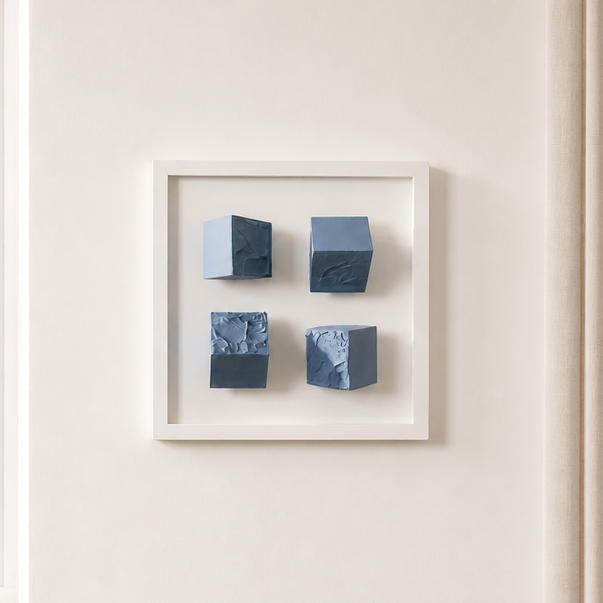 Monowall Duvar Dekoru - Blue