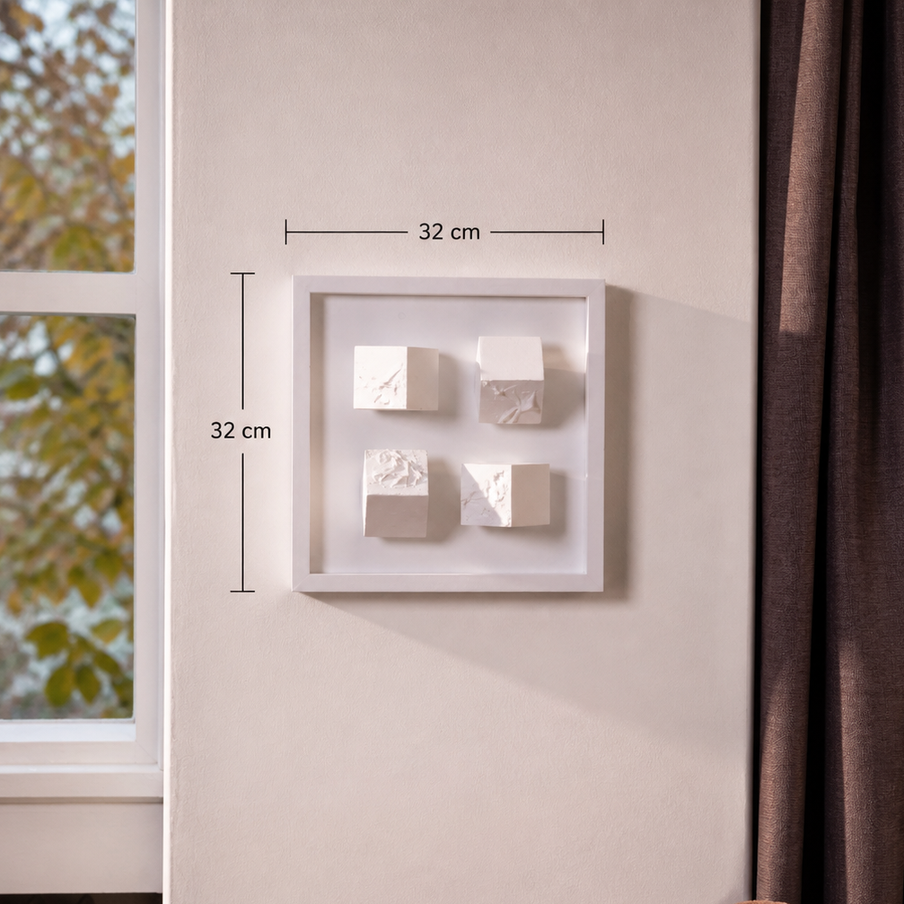 Monowall Duvar Dekoru - White