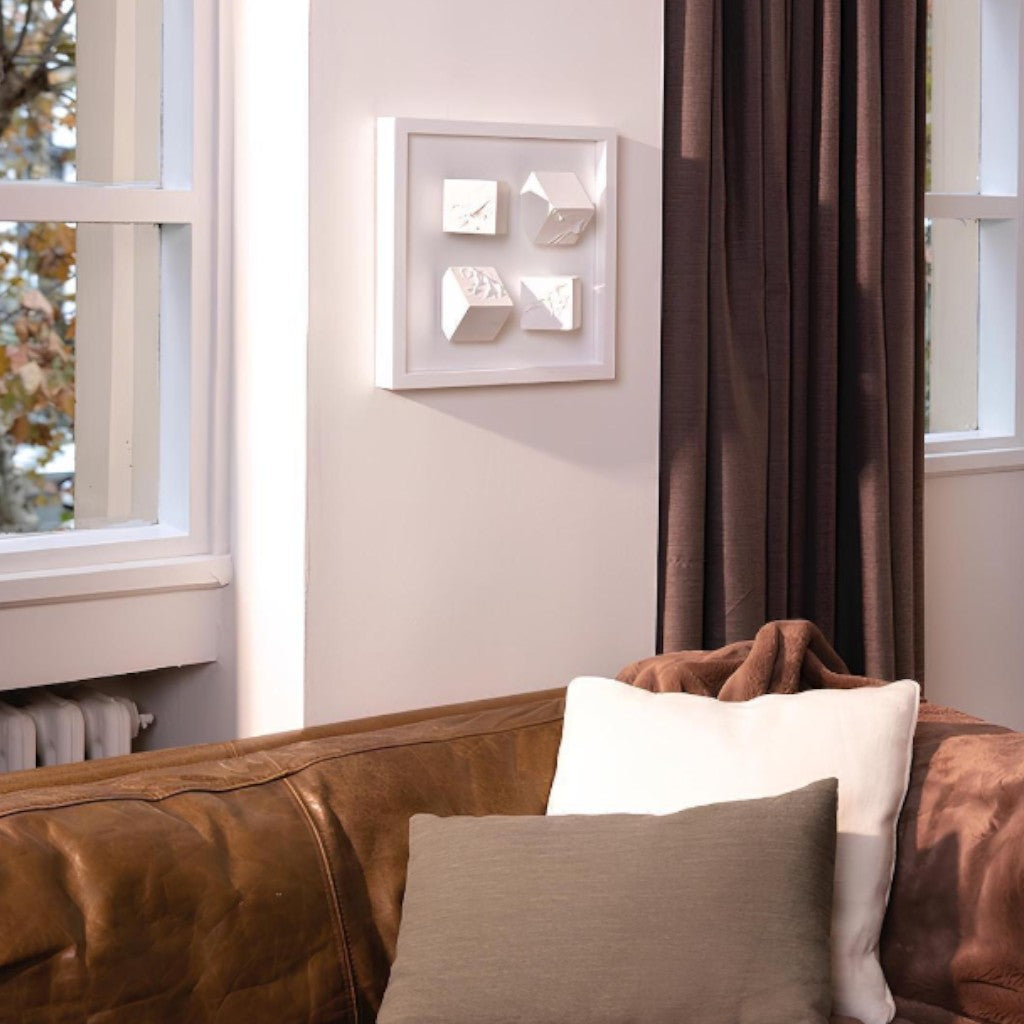 Monowall Duvar Dekoru - White
