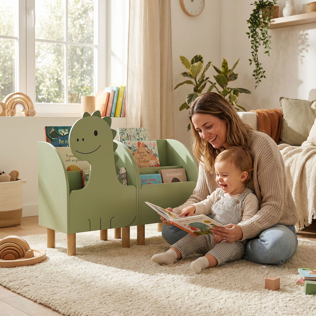 Montessori 2'li Dinazor Kitaplık Seti