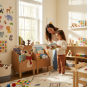 Montessori 2'li Geyik Kitaplık Seti