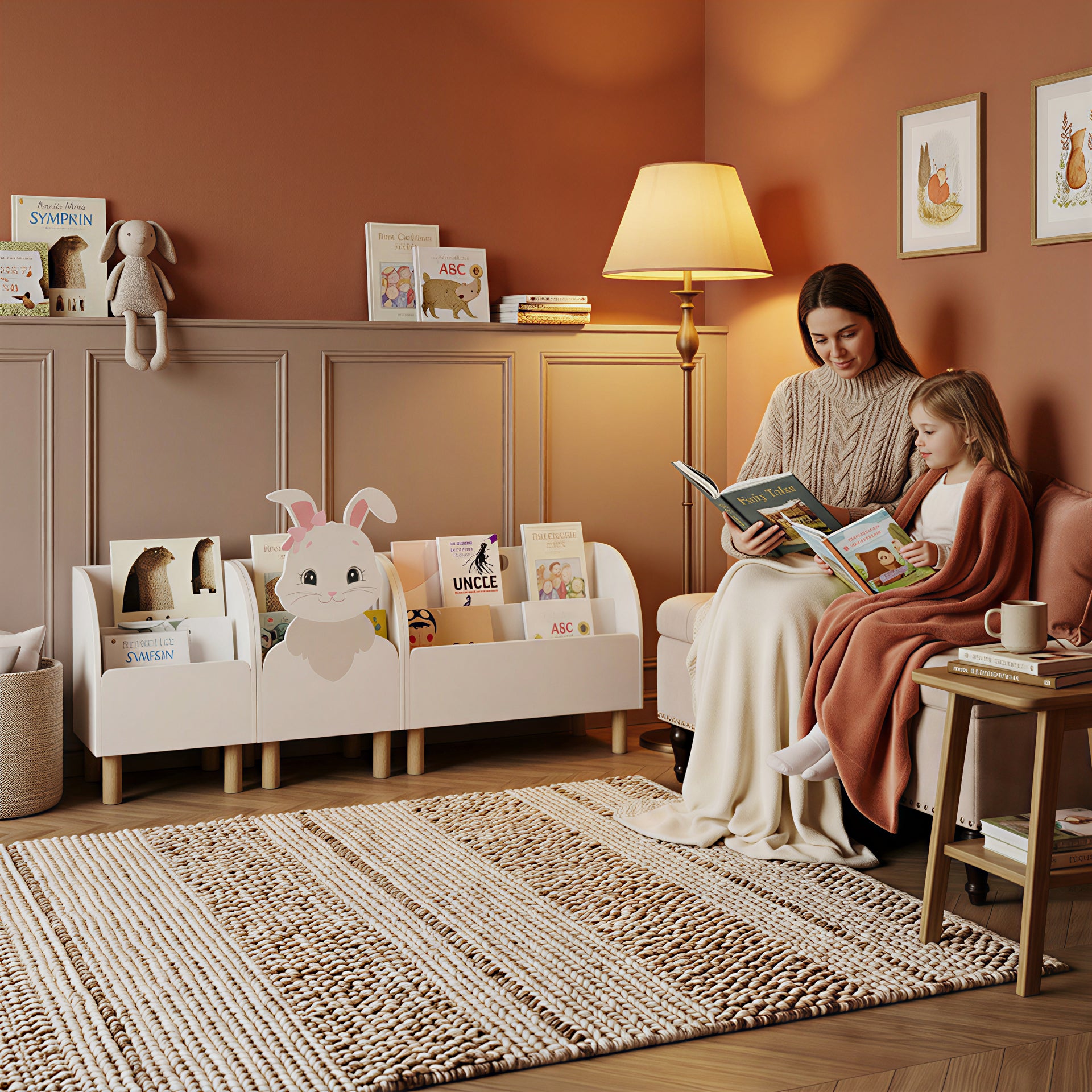 Montessori 3'lü Tavşan Kitaplık Seti-Kitaplık-Vuvito-NowShopFun