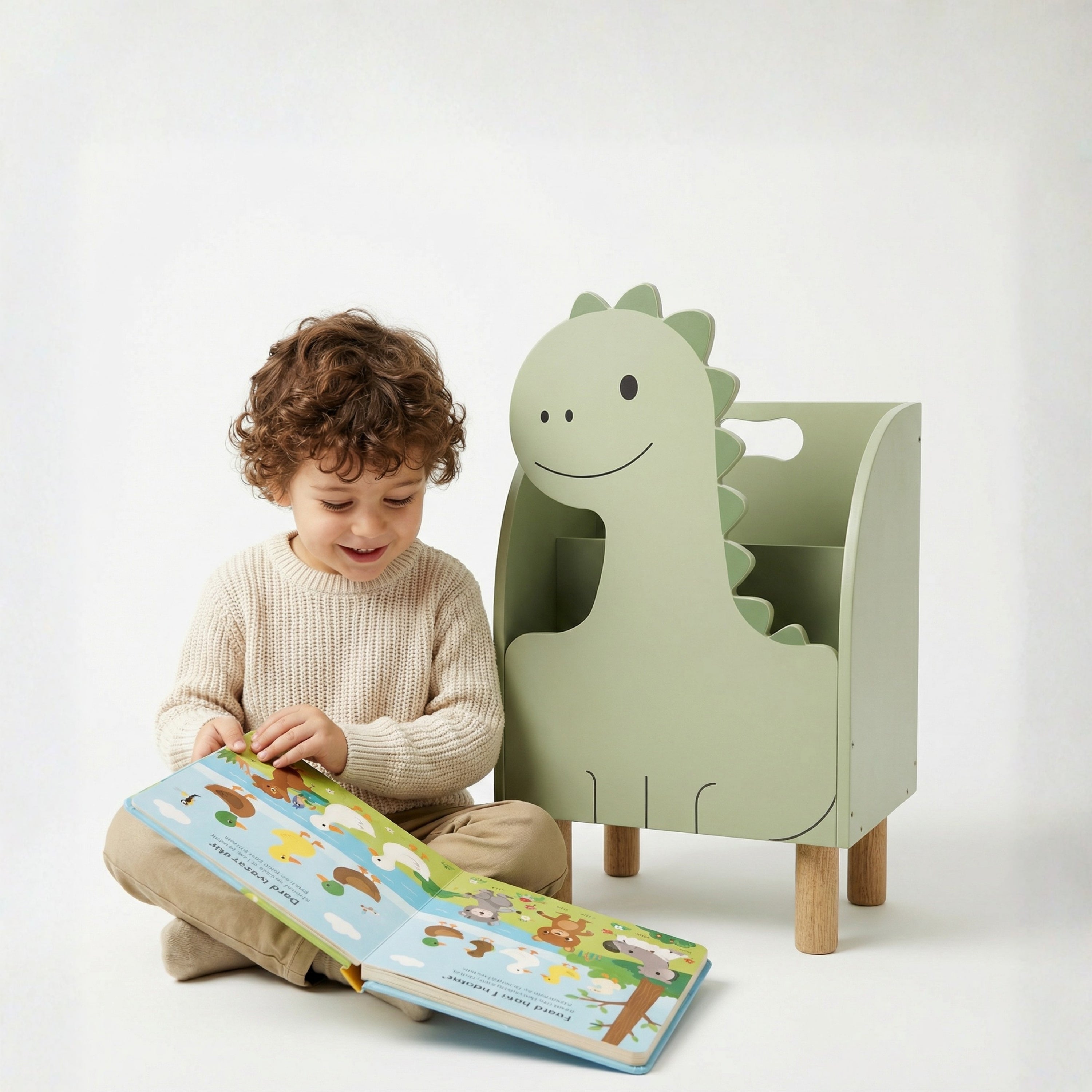Montessori Dinozor Kitaplık