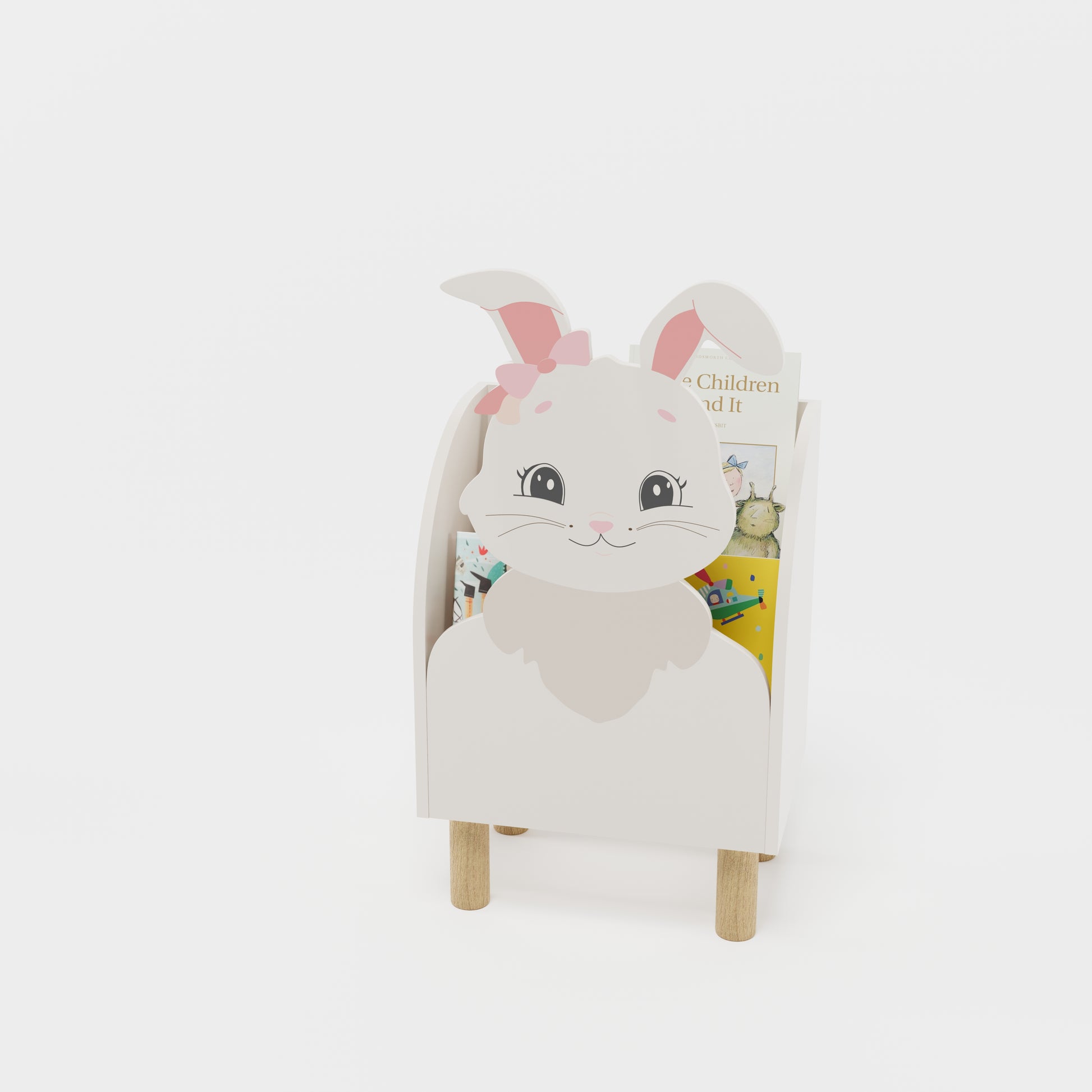 Montessori Tavşan Kitaplık-Kitaplık-Vuvito-NowShopFun