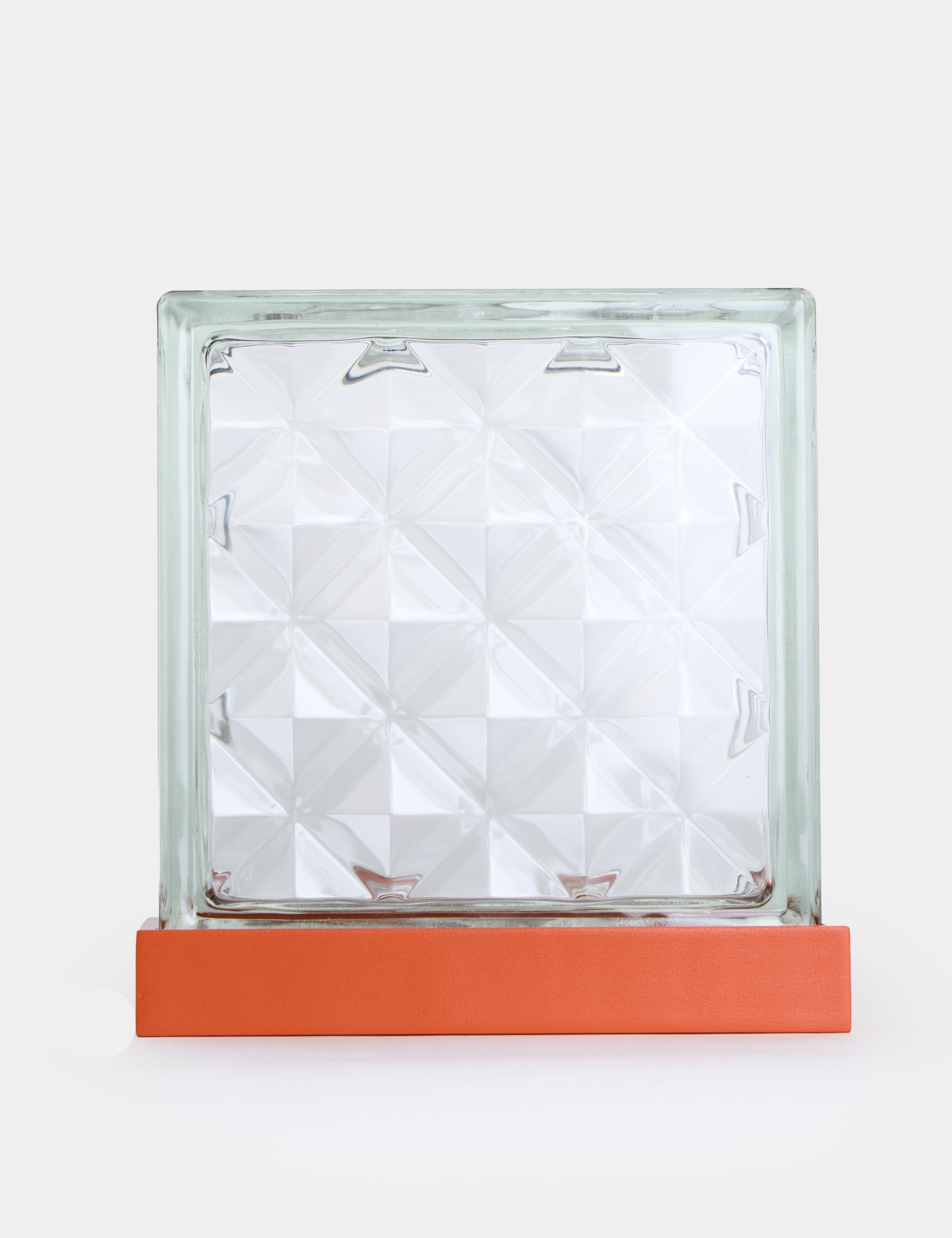 Mood Block Prizma Dekoratif Abajur - Turuncu-Masa Lambası-Maisonord-NowShopFun