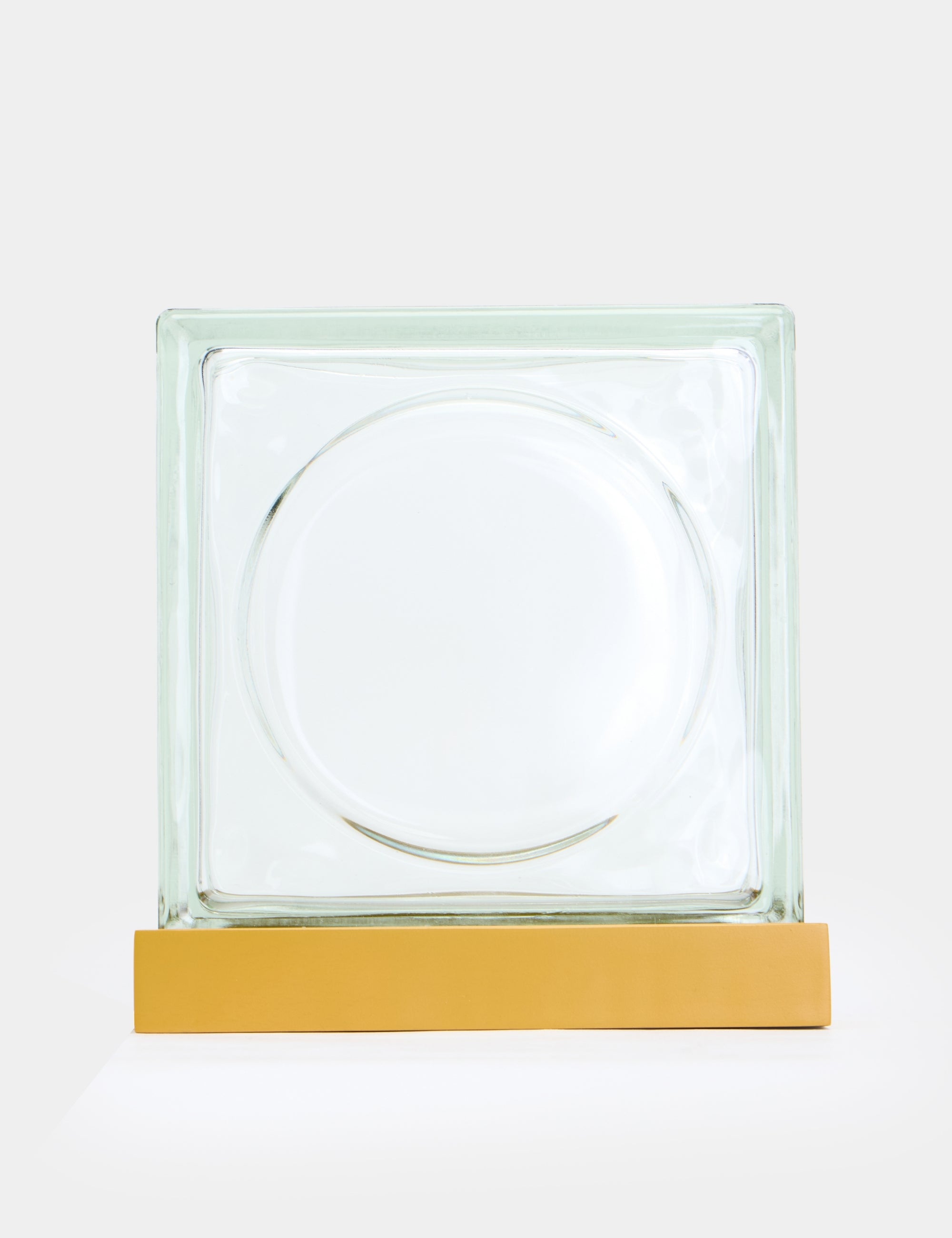 Mood Block Round Dekoratif Abajur - Hardal Sarısı-Masa Lambası-Maisonord-NowShopFun