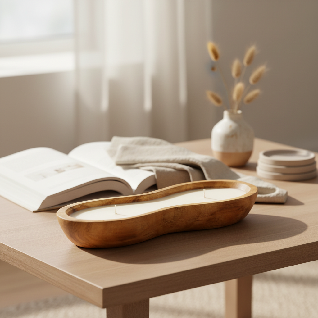 Mum 2 Bölmeli Teak S-Mum-Artika Design-NowShopFun