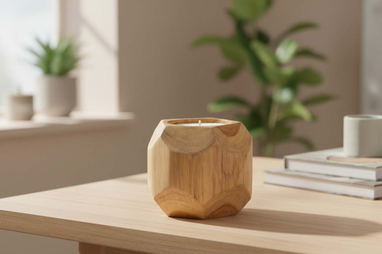 Mum Teak Küp Formu