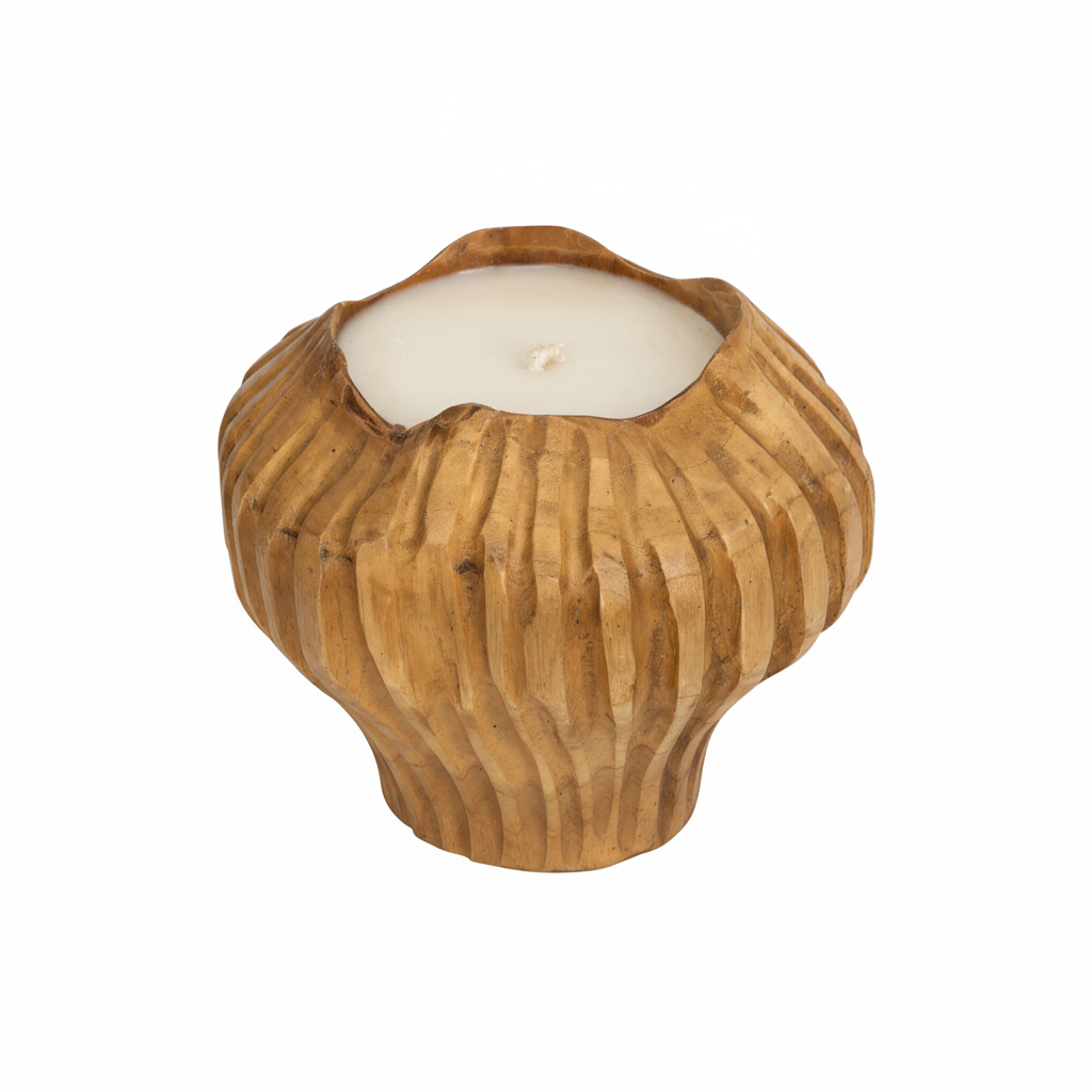 Mum Teak Top Formu Oymalı