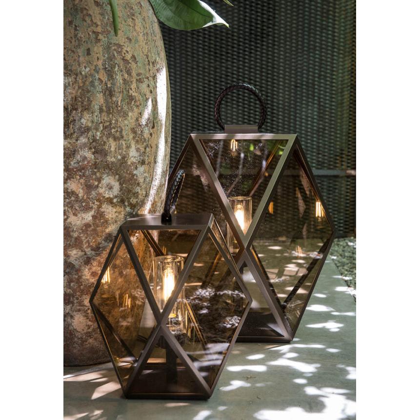 Muse Orta Boy Bronz Kurşun Sapli Ø40x40cm 3w Led 3000k