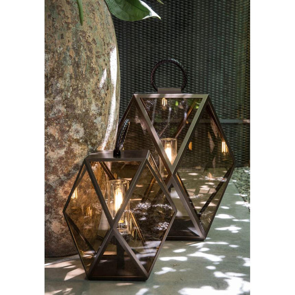 Muse Orta Boy Bronz Kurşun Sapli Ø40x40cm 3w Led 3000k