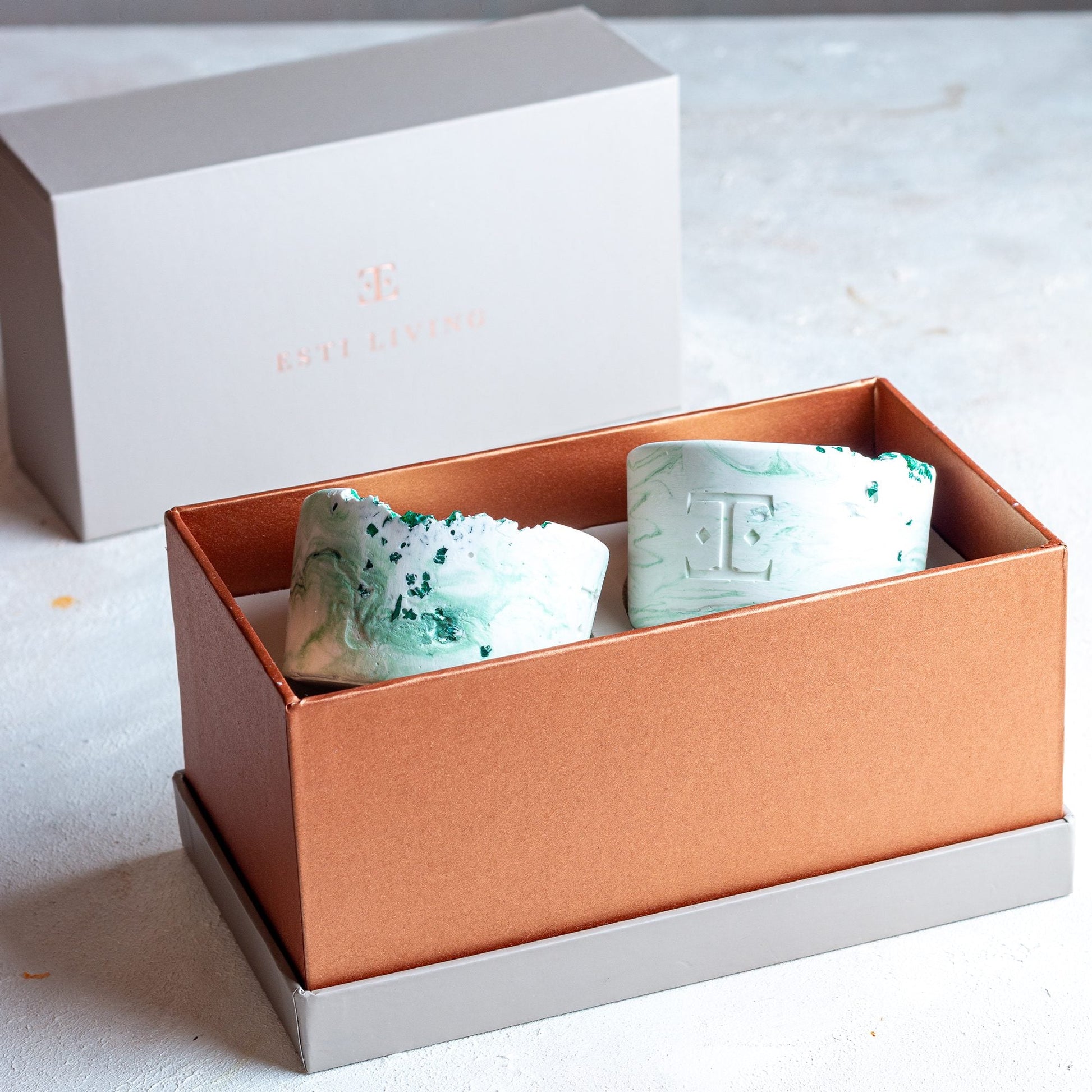 Mystic Green Midi 2’Li Mum Seti