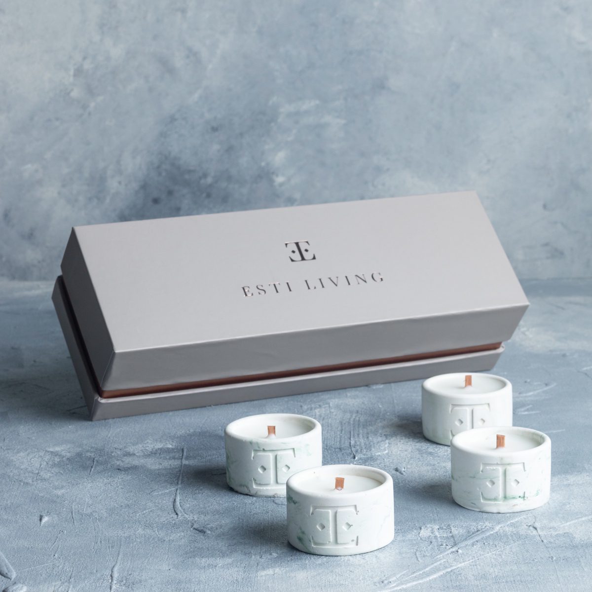 Mystic Green Mini 4’Lü Mum Seti