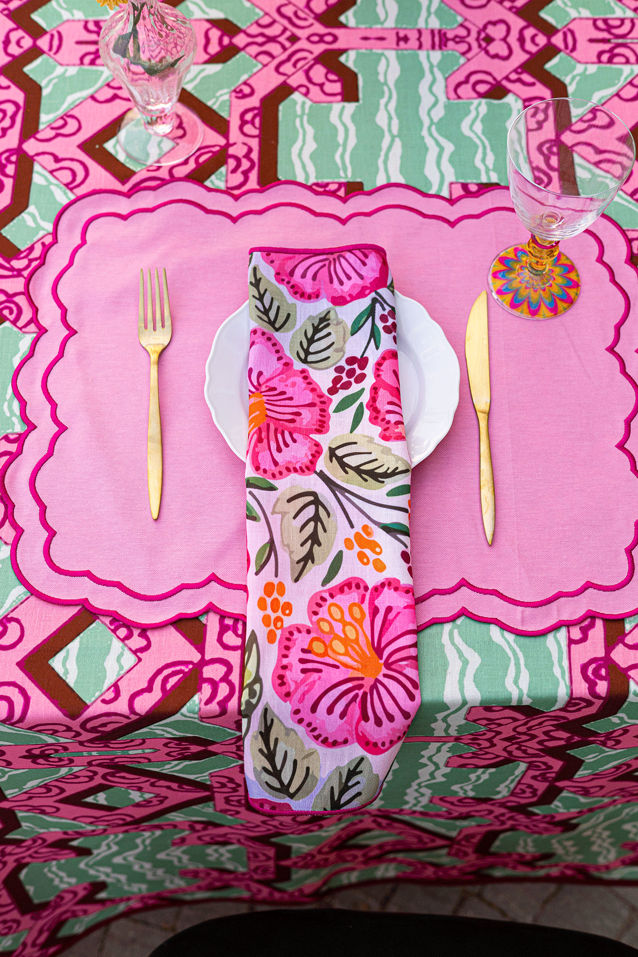 Mystical Garden Peçete (4'lü Set)