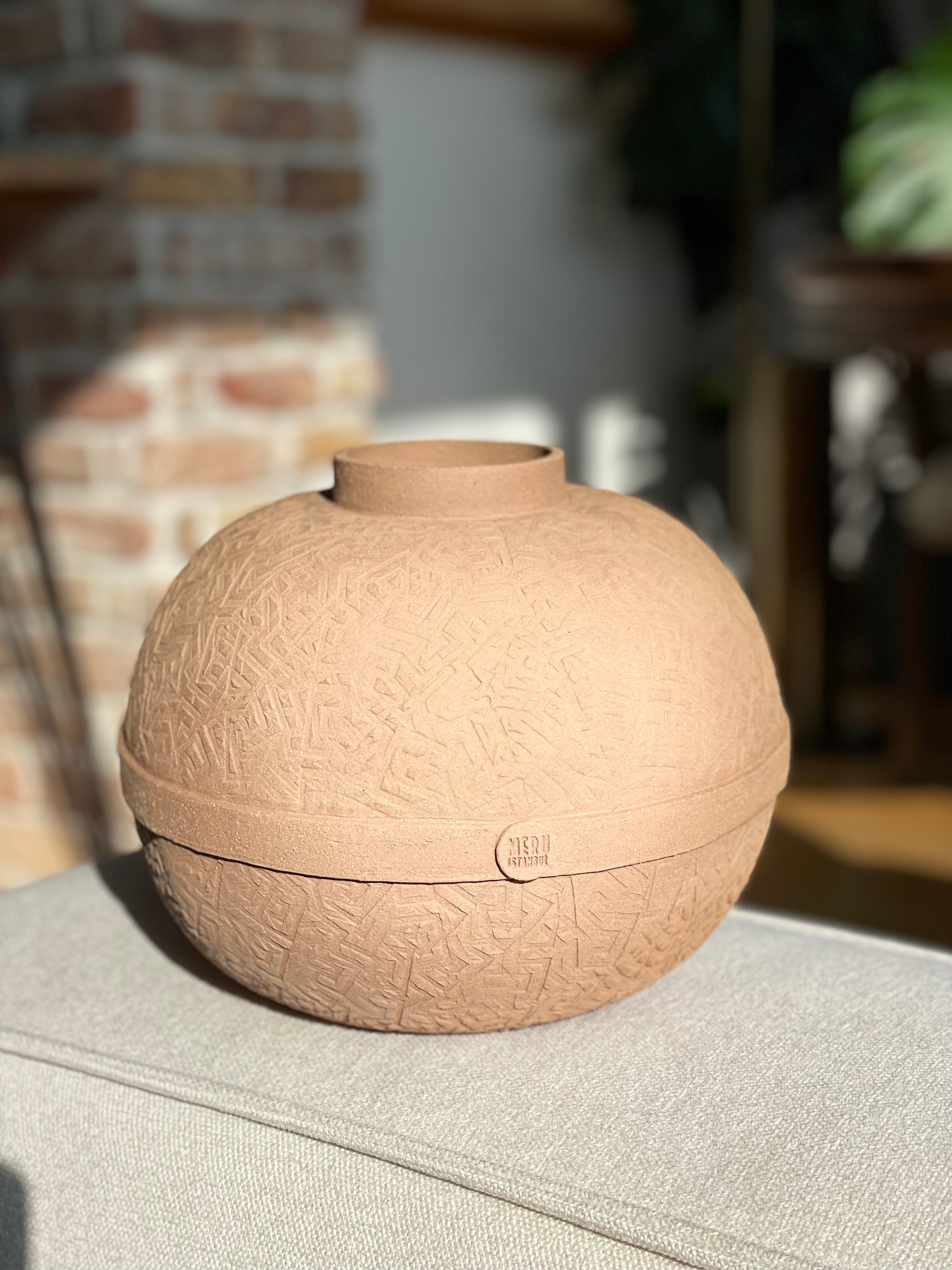 Mythos Round Seramik Obje